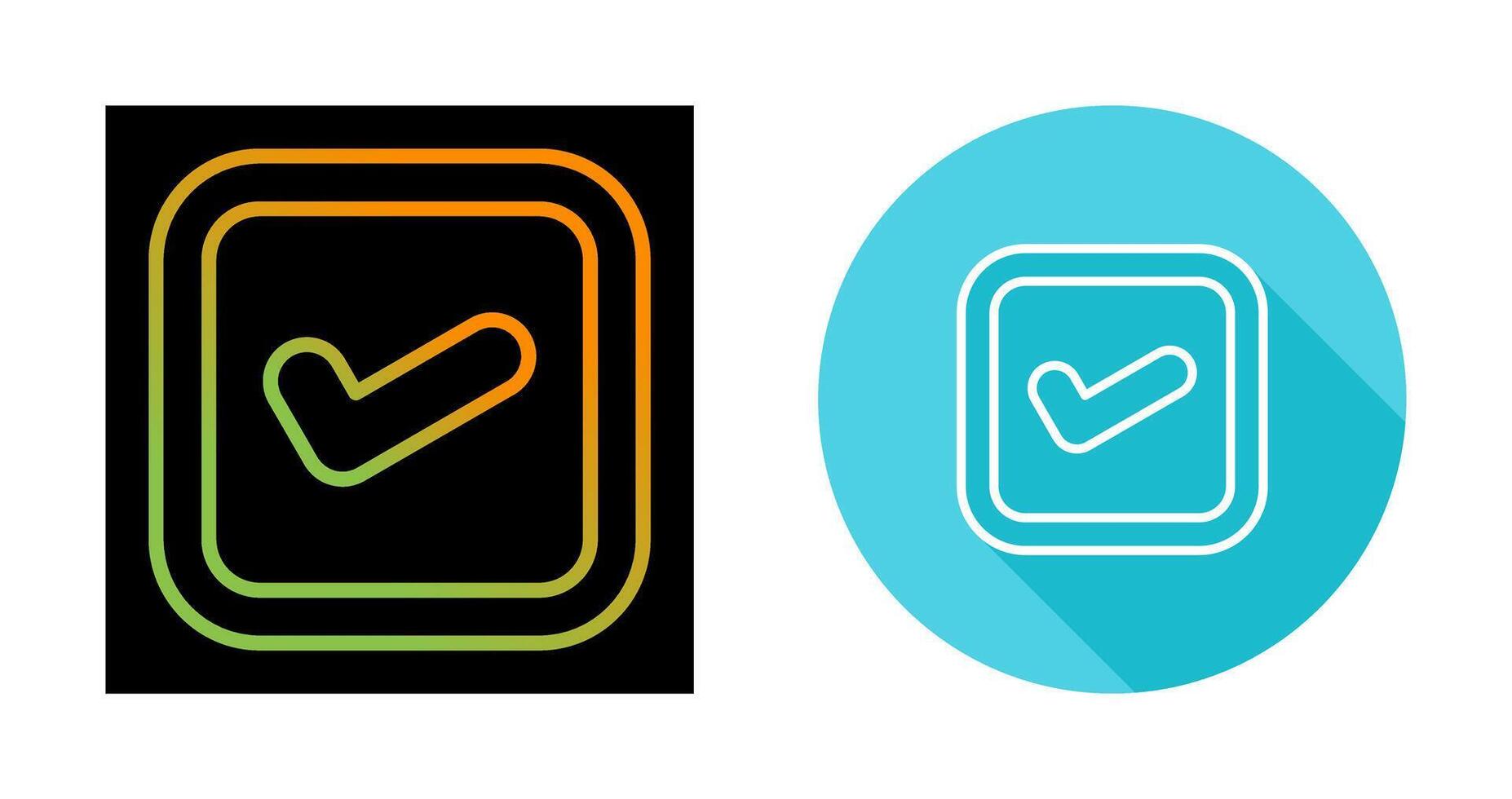Checkbox Vector Icon