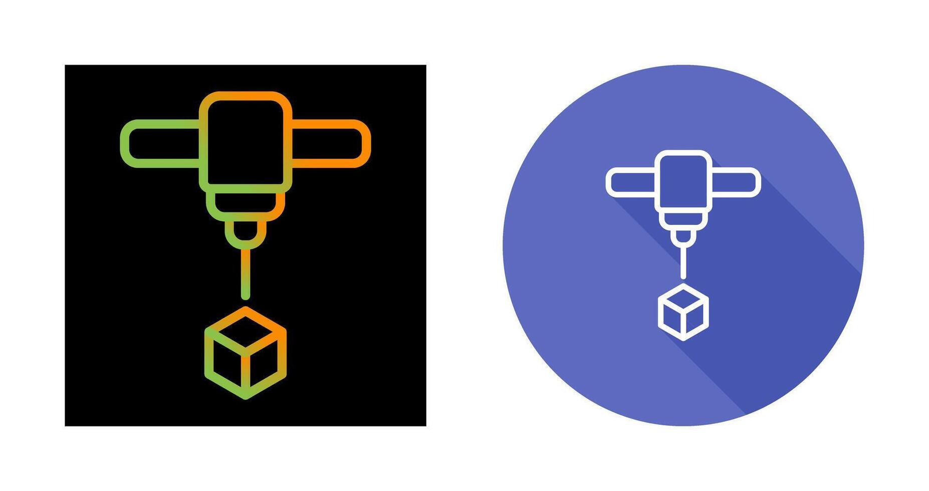 3d Printing Vector Icon