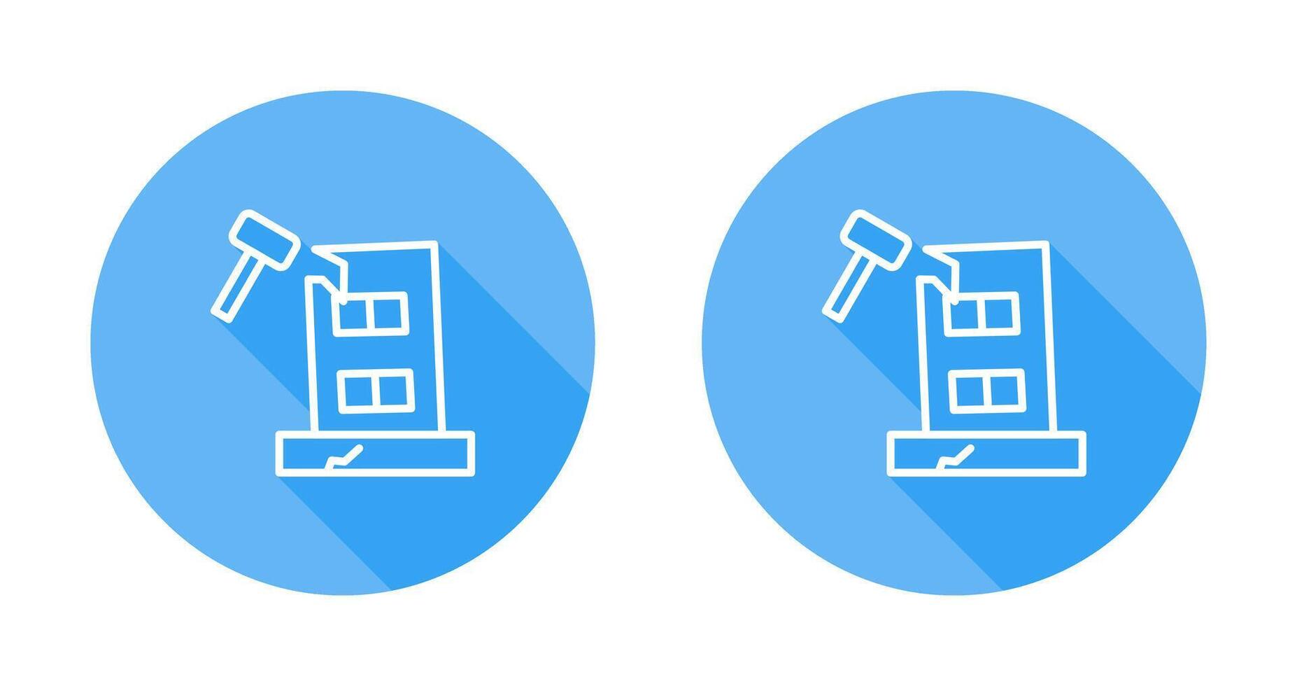 Industry Disruption Vector Icon