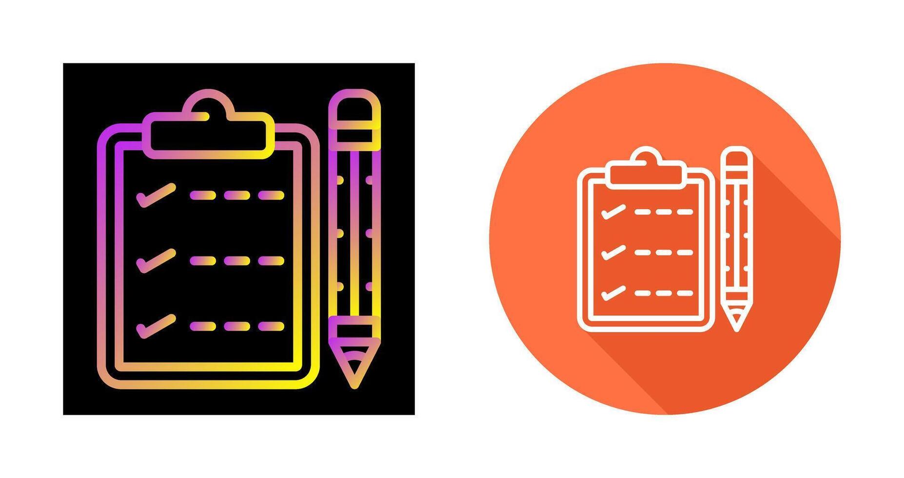 Writing pad Vector Icon