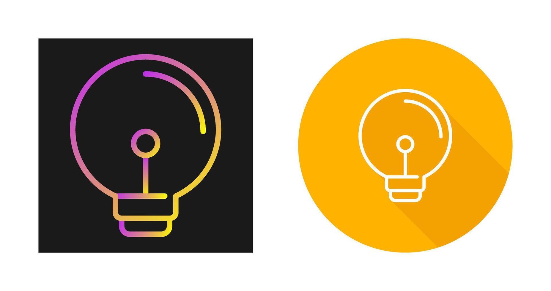 Light Bulb Vector Icon