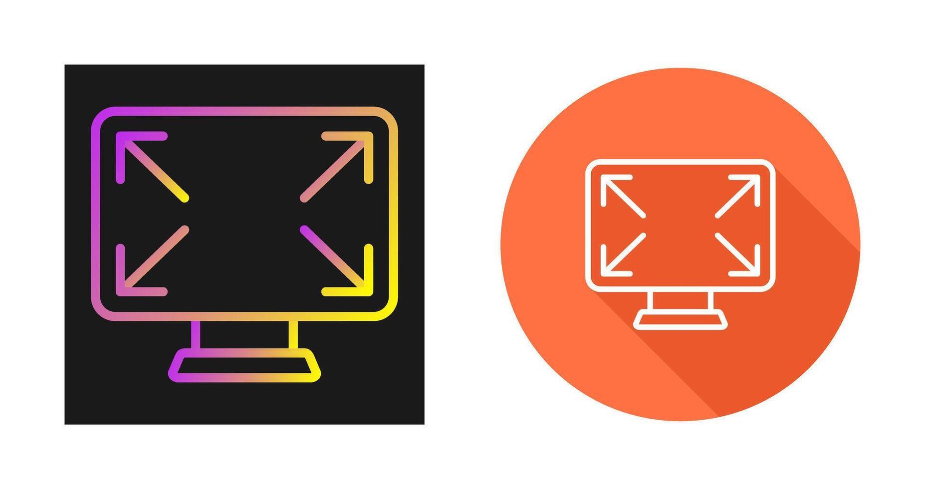 Fullscreen Icon Vector Icon