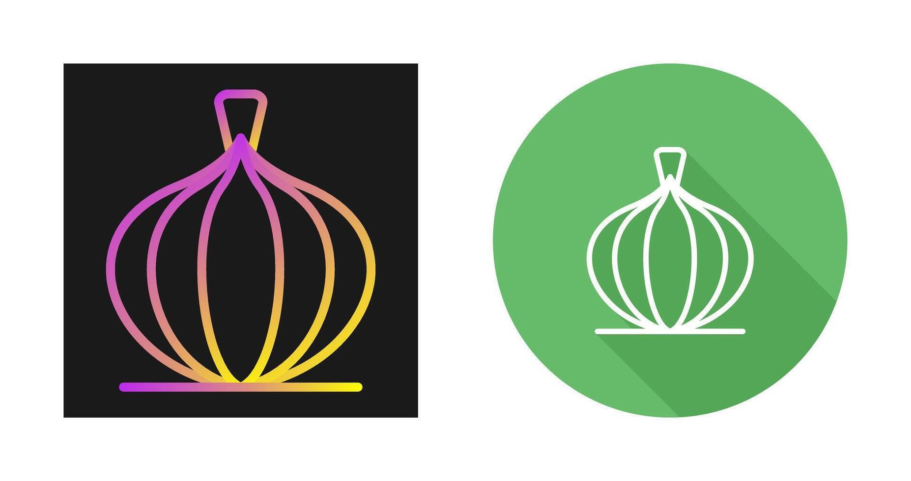 Onion Vector Icon