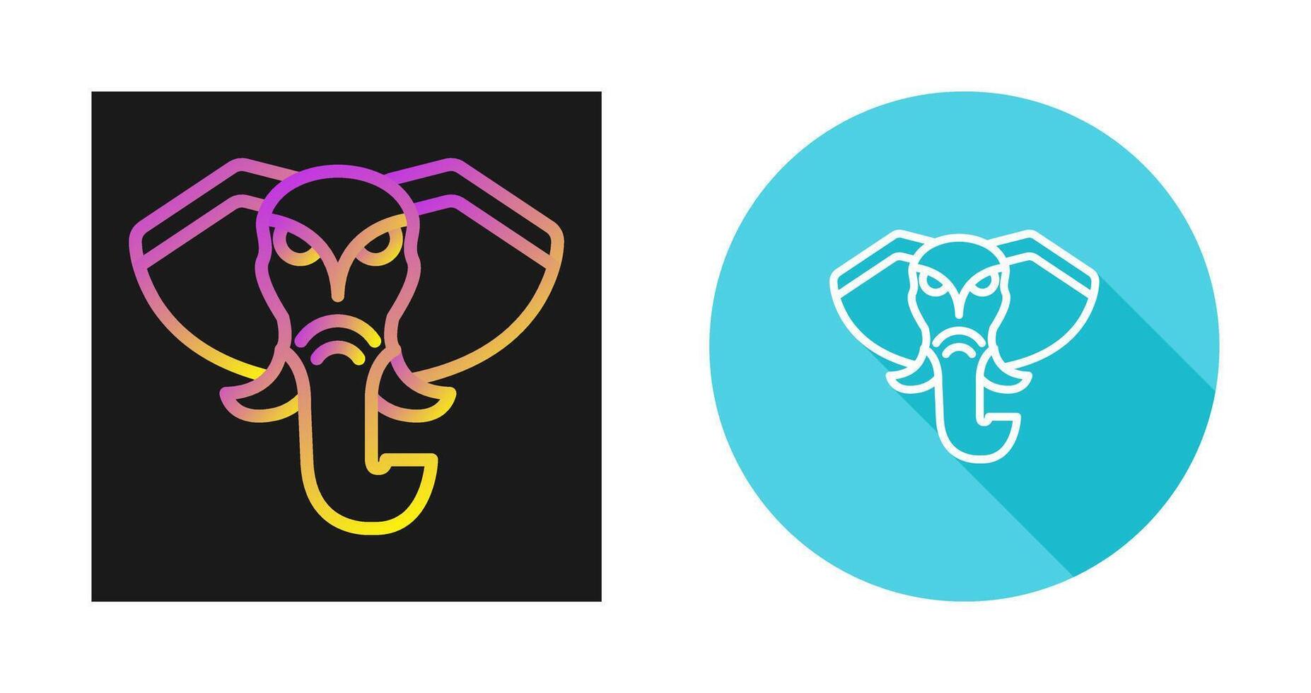 Elephant Vector Icon