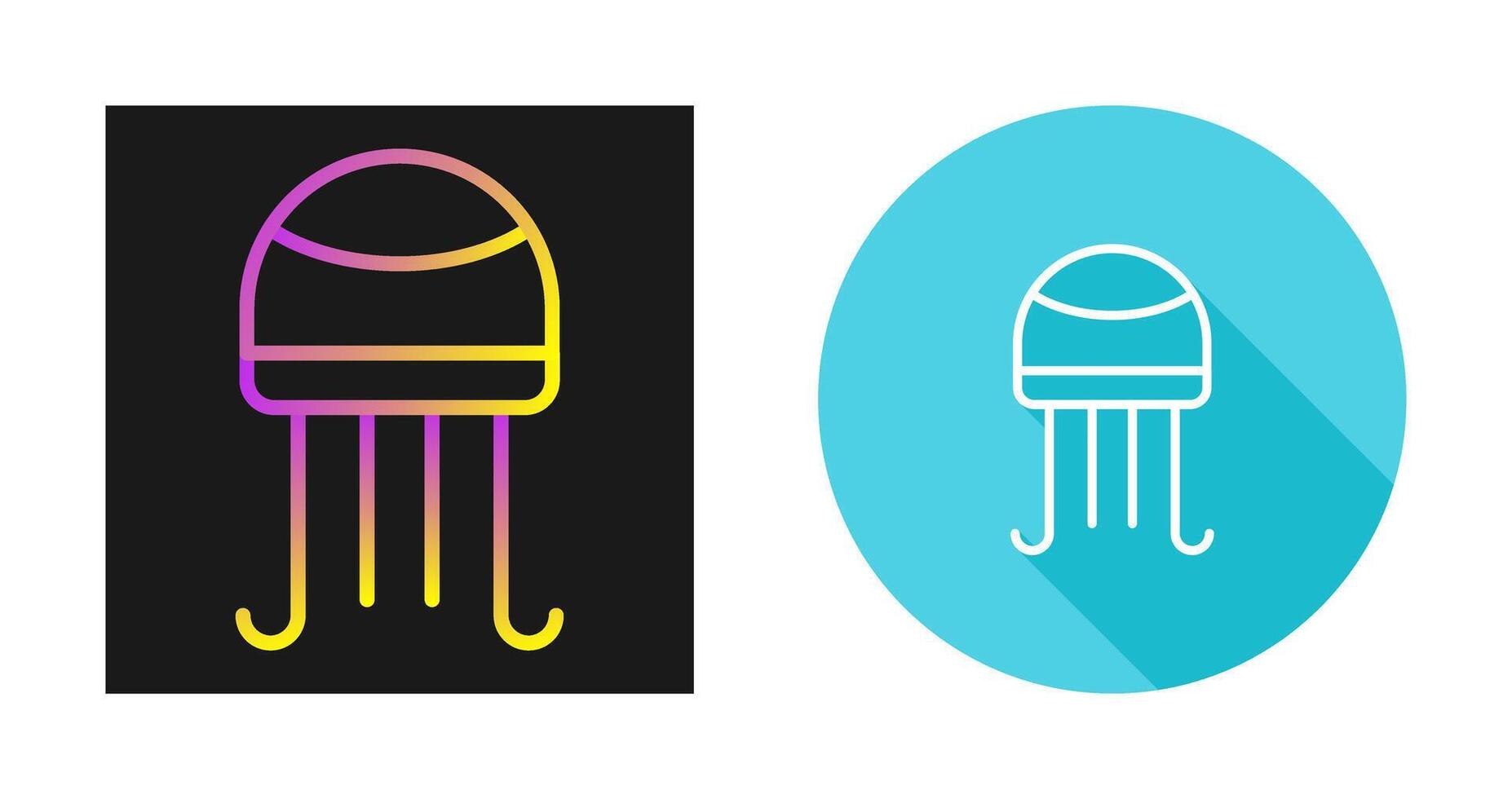 Jellyfish Vector Icon