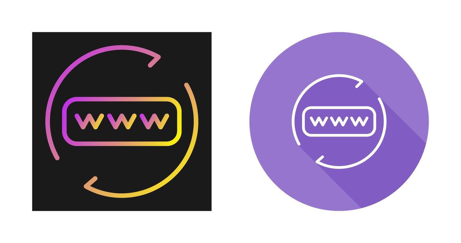 Domain Renewal Vector Icon