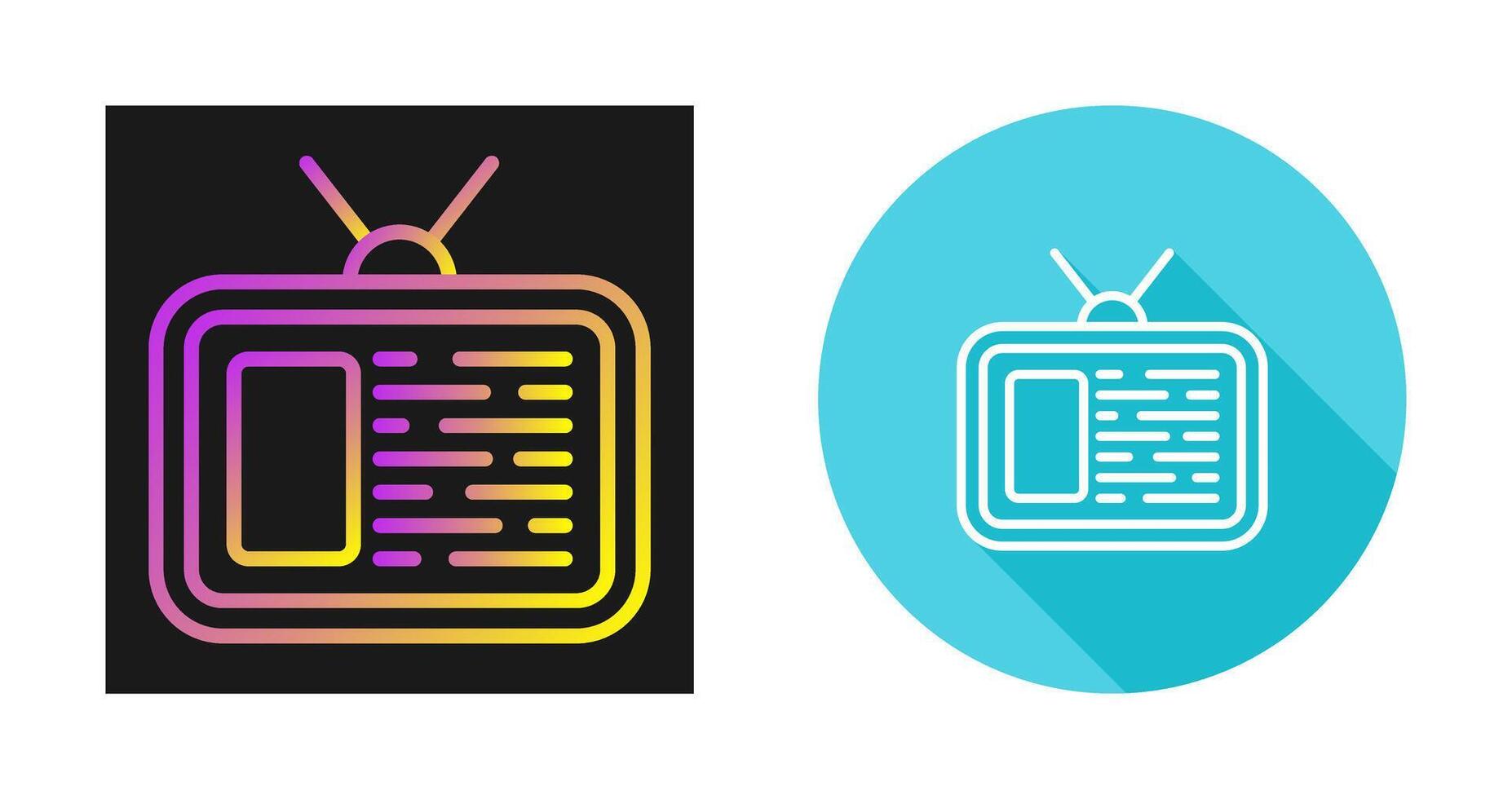 Moodboard Vector Icon