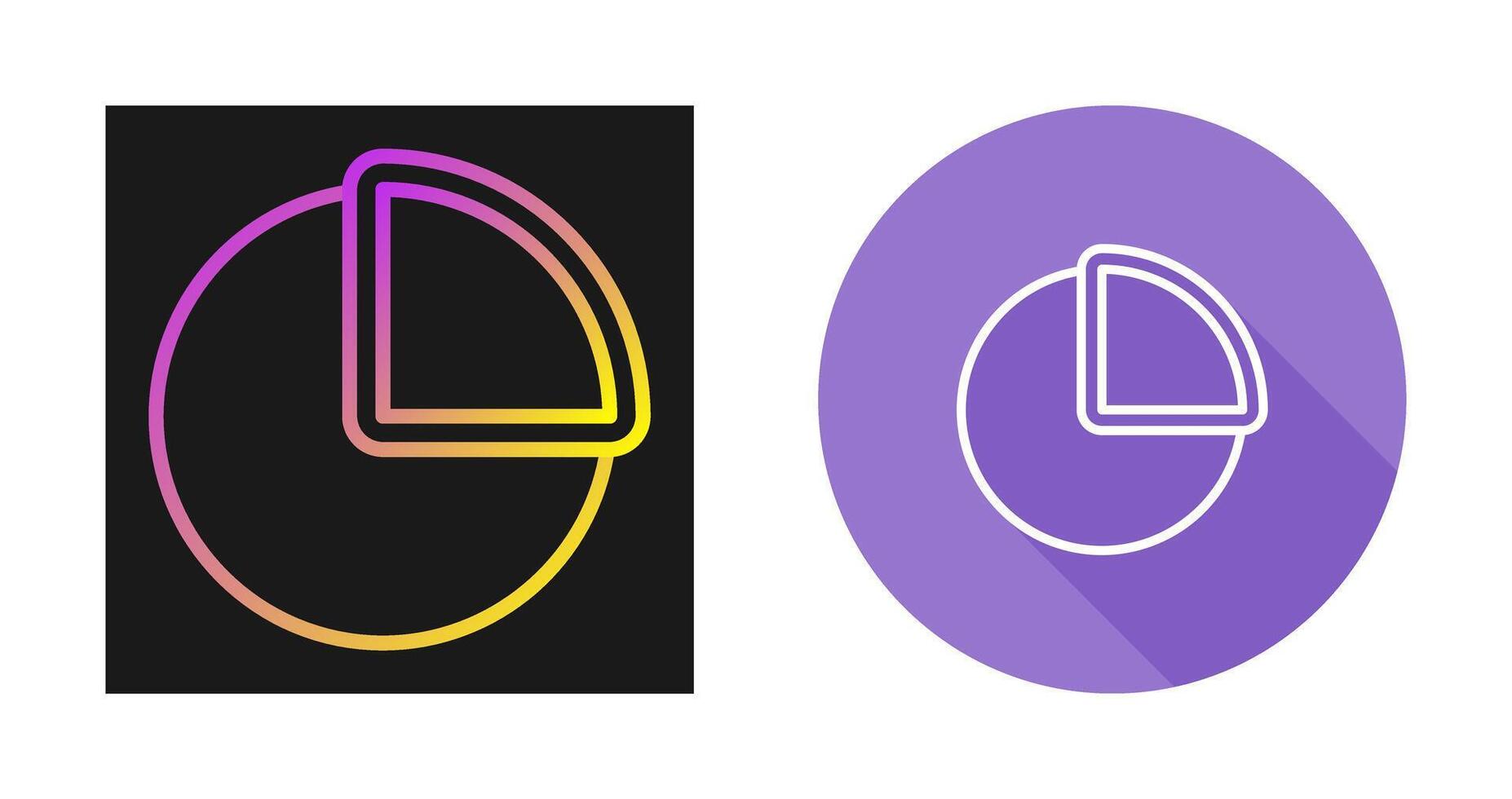 Pie Chart Vector Icon