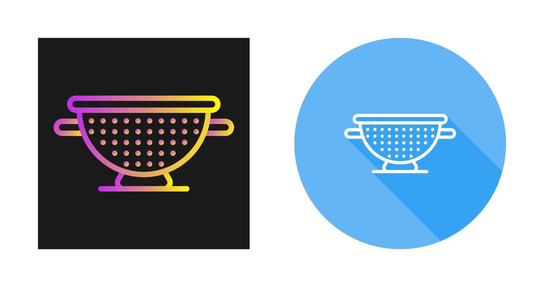 Colander Vector Icon