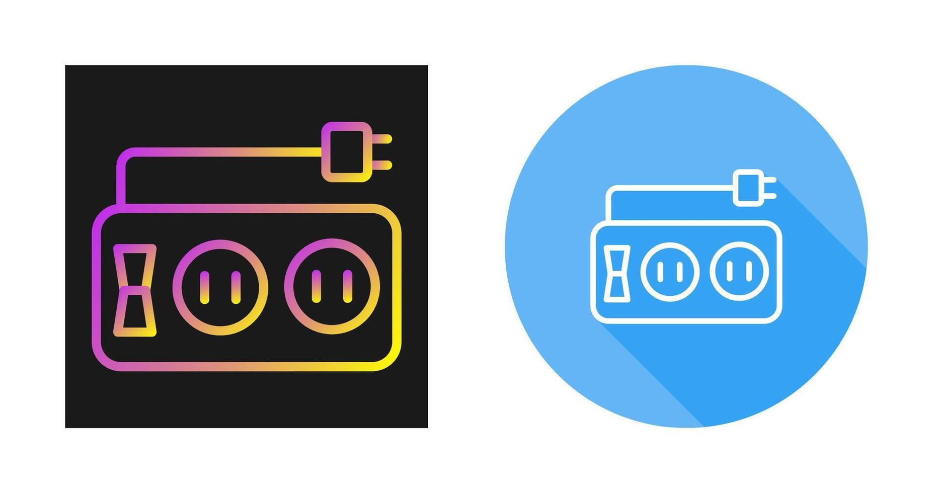 Power Strip Vector Icon