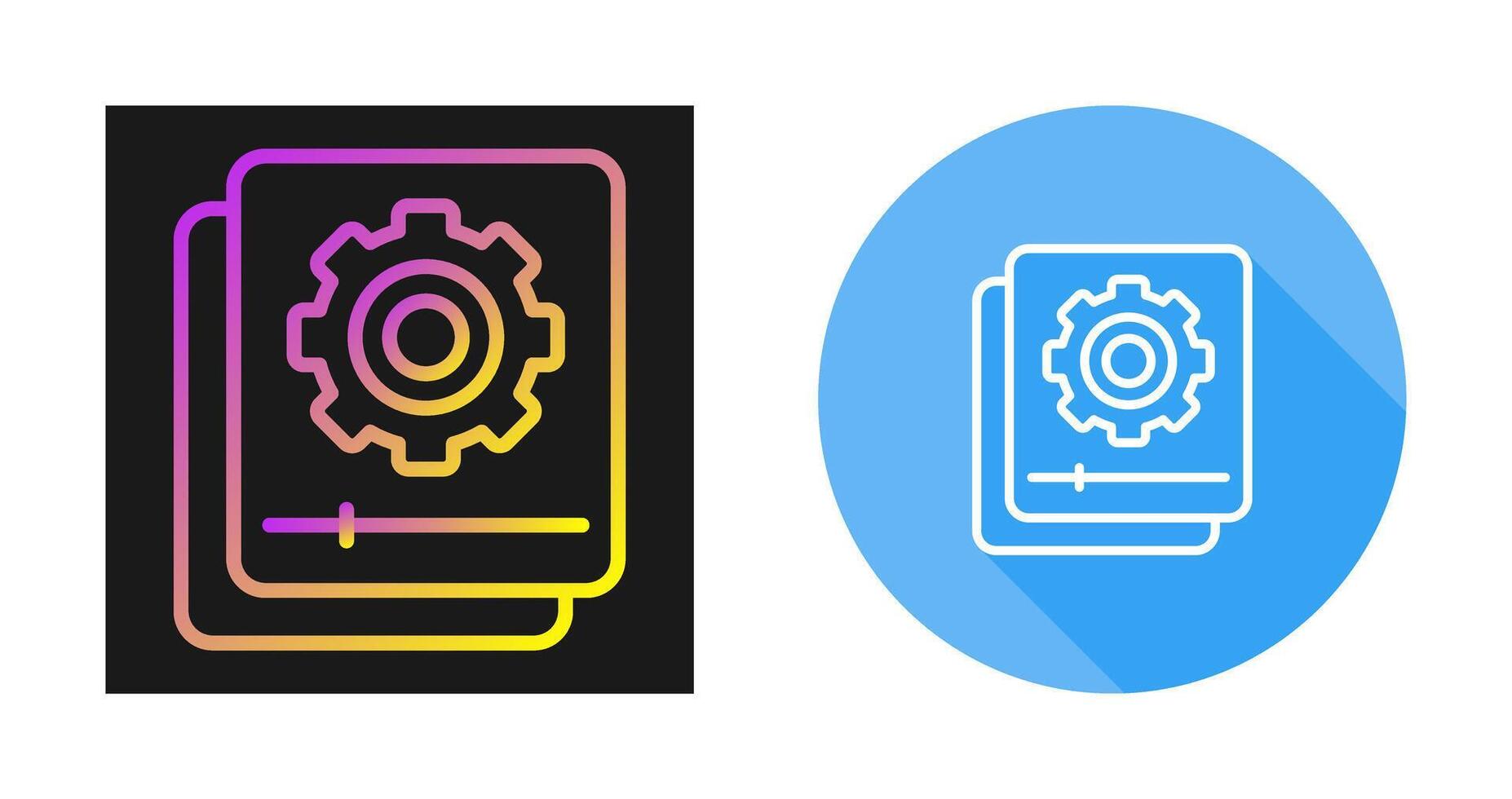 Document Automation Vector Icon