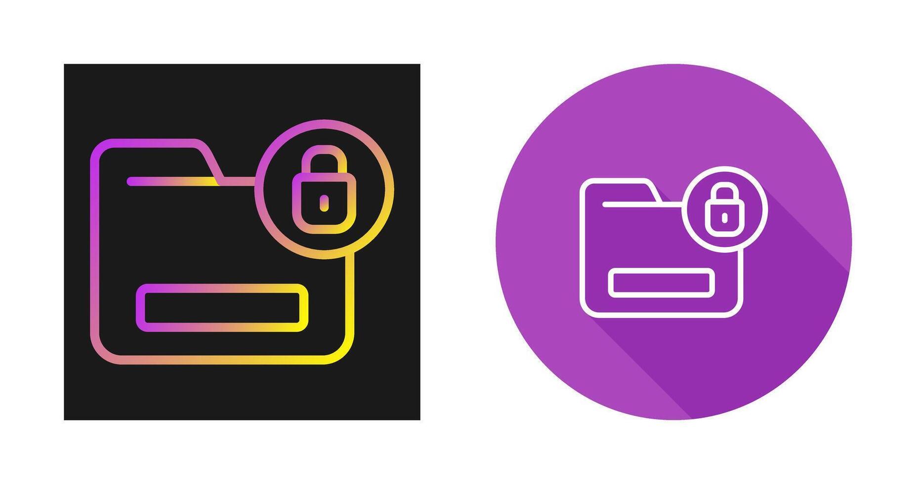 Document Encryption Vector Icon