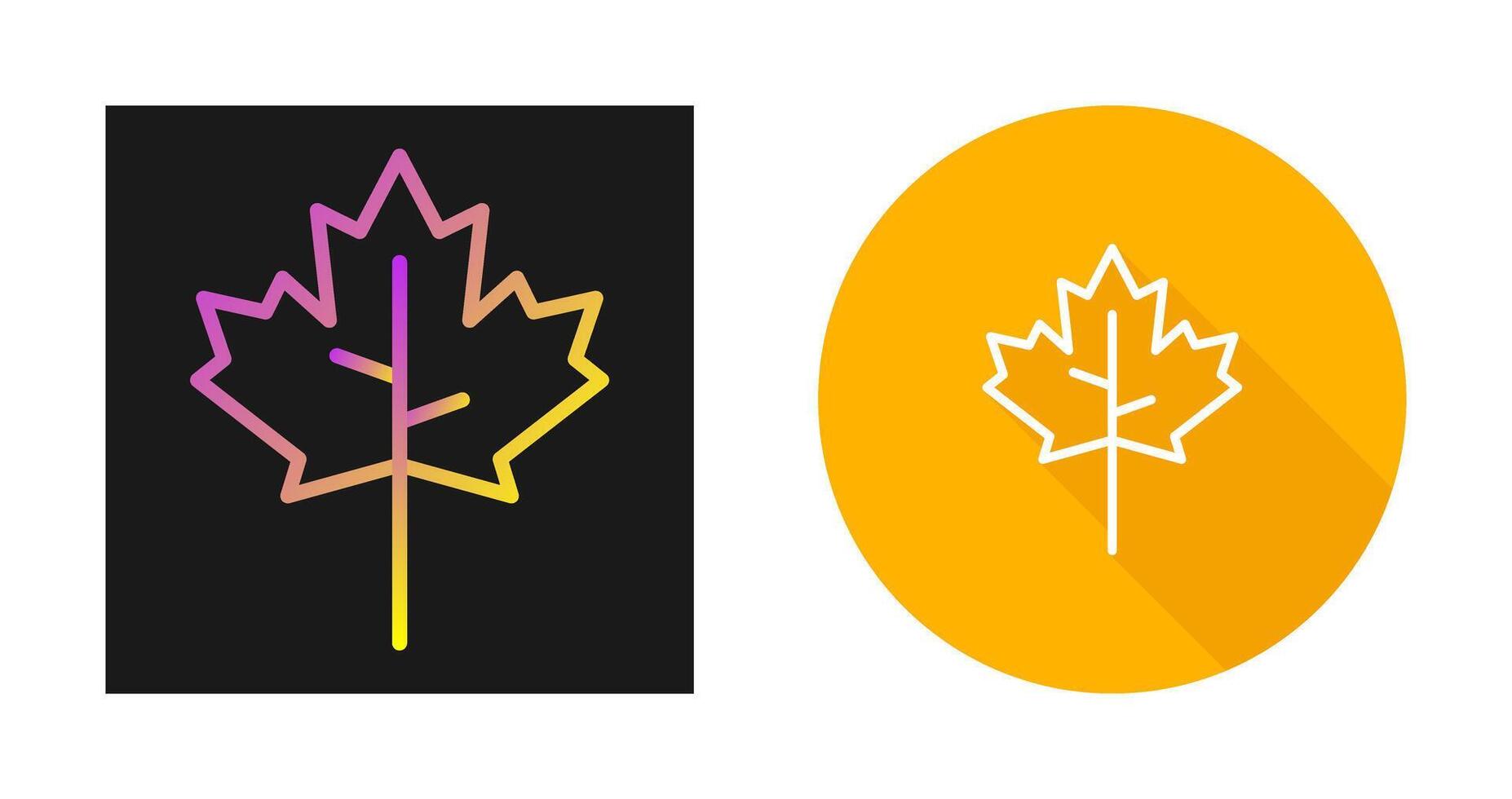 Maple leaf Vector Icon