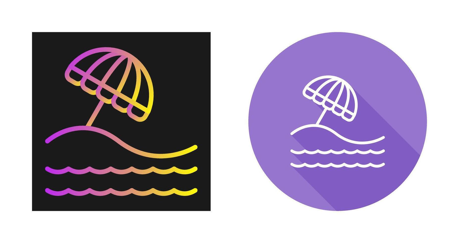 Beach Vector Icon