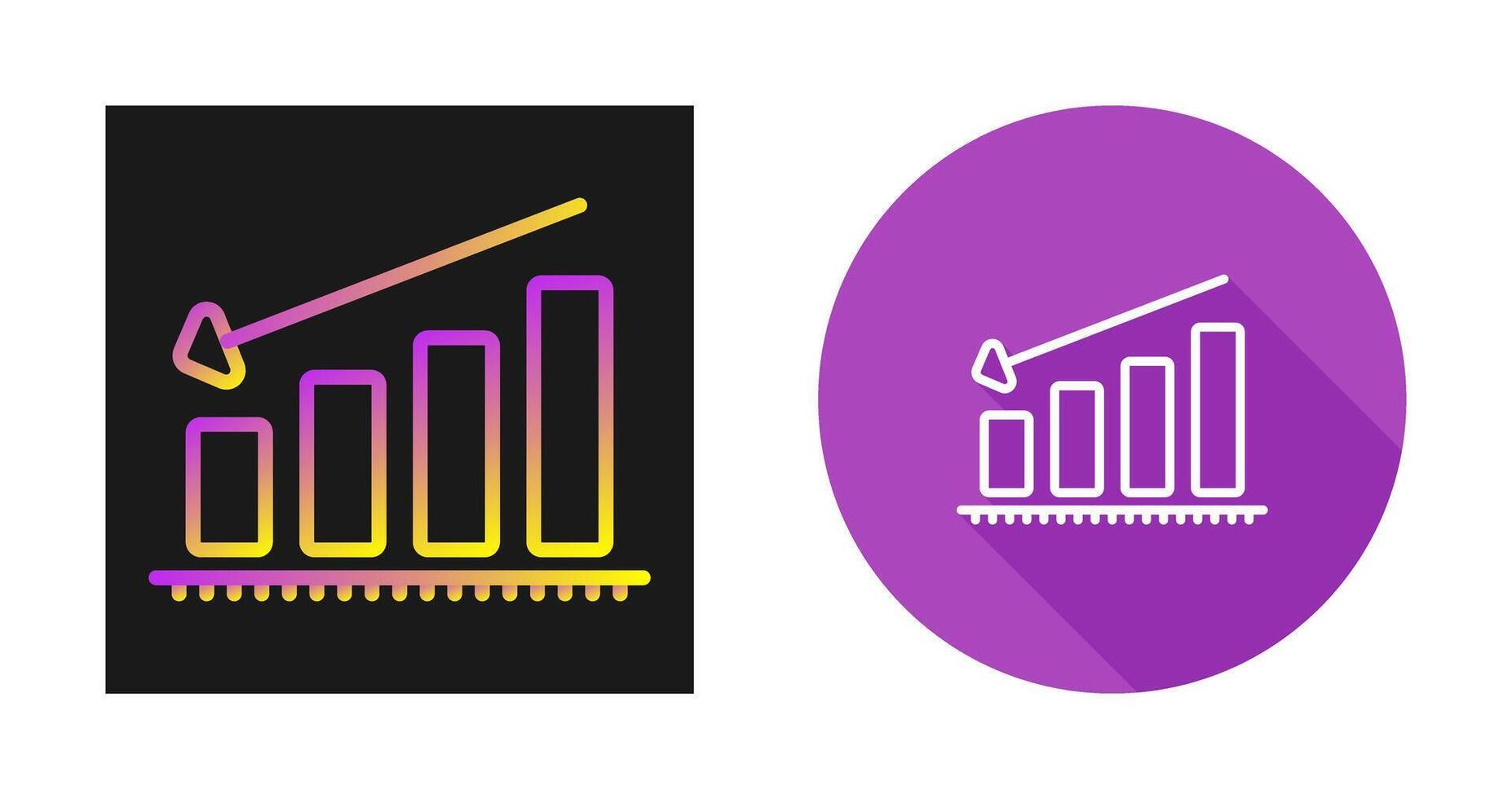 Chart Decreasing Vector Icon