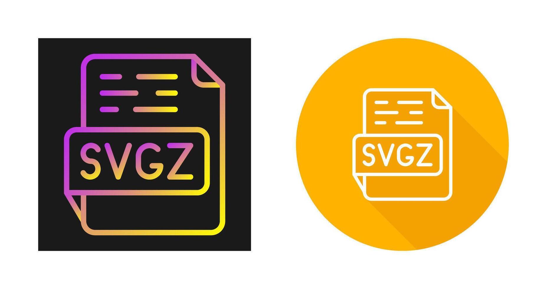 SVGZ Vector Icon