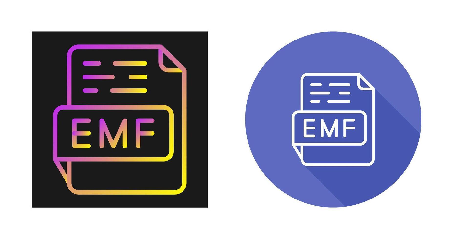 EMF Vector Icon