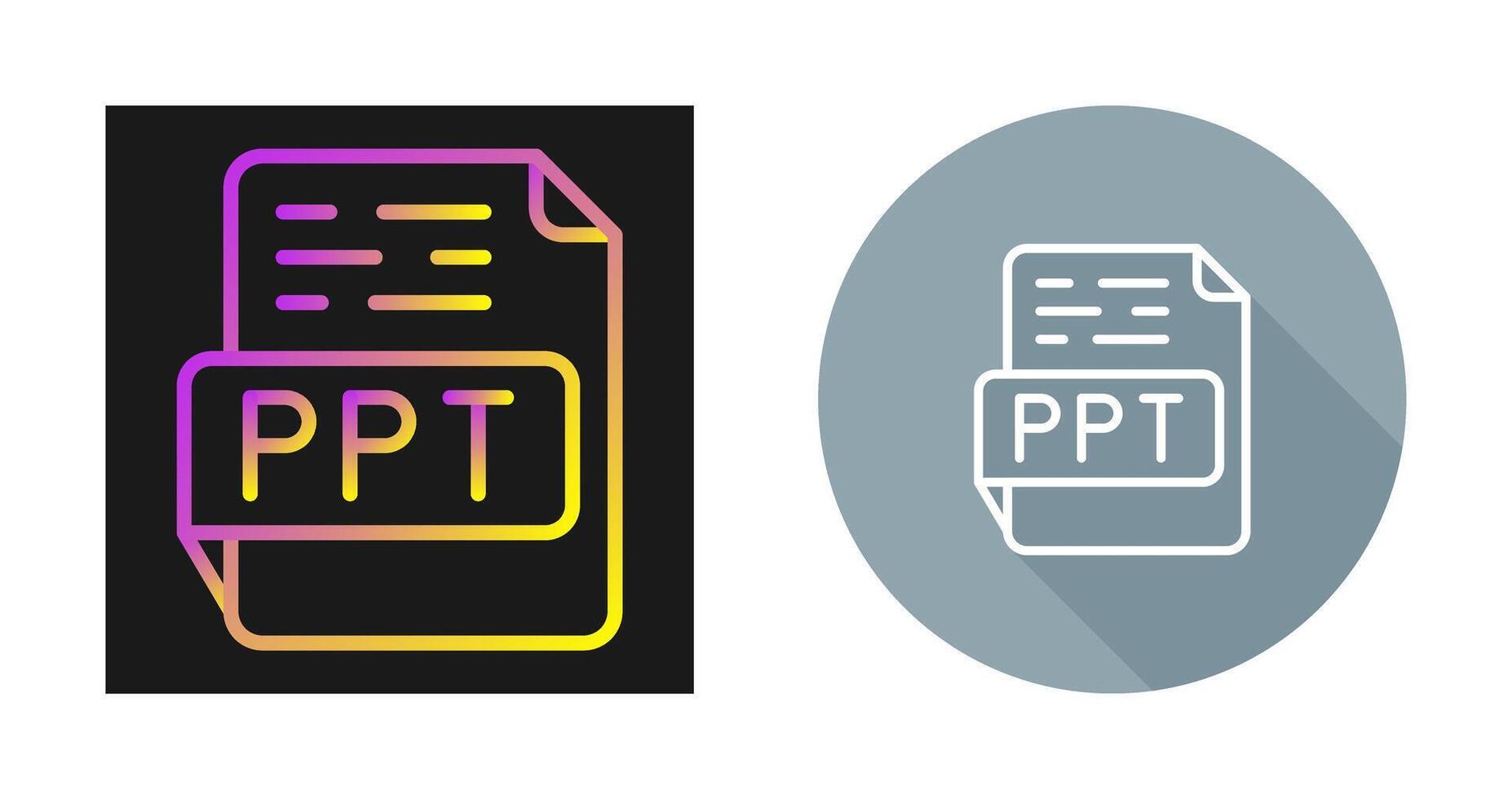 PPT Vector Icon