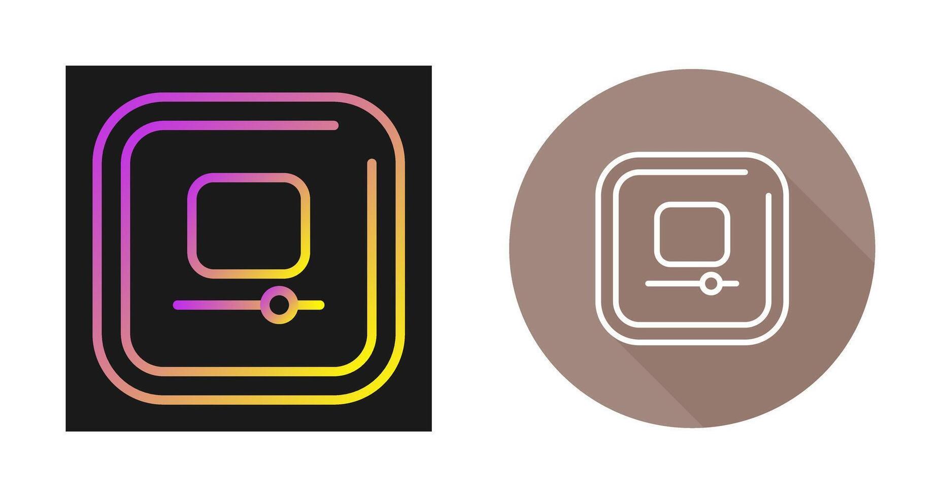 Video Stop Square Vector Icon