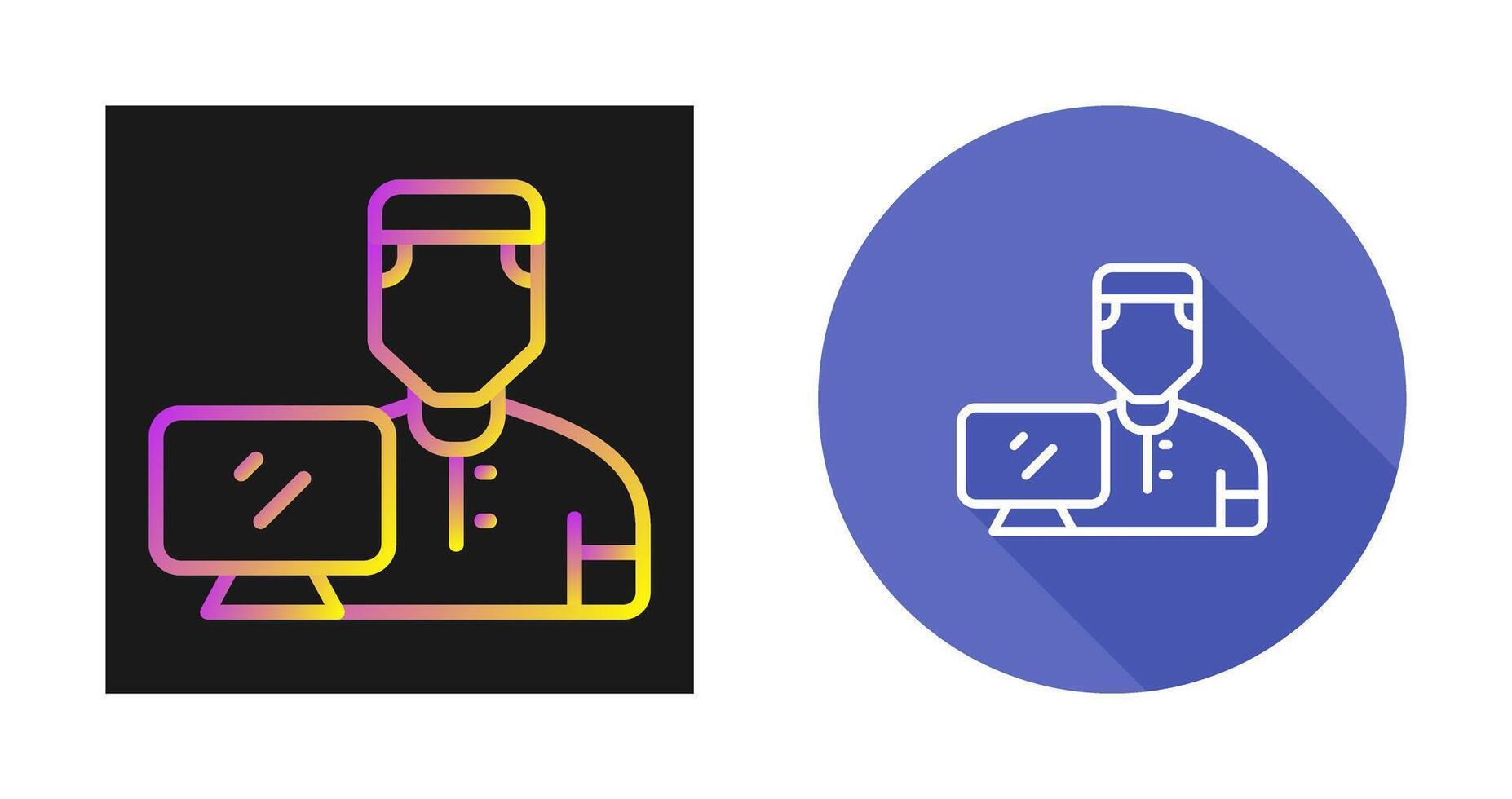 Working Man Vector Icon