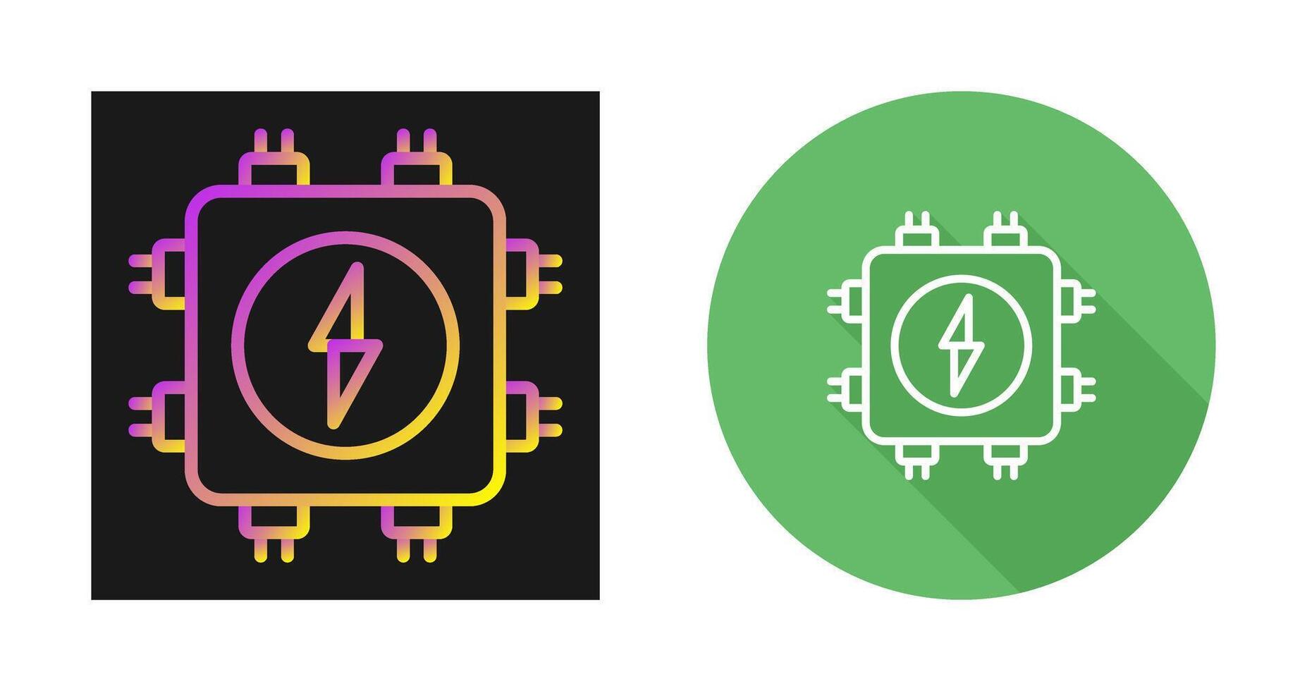 Junction Box Vector Icon