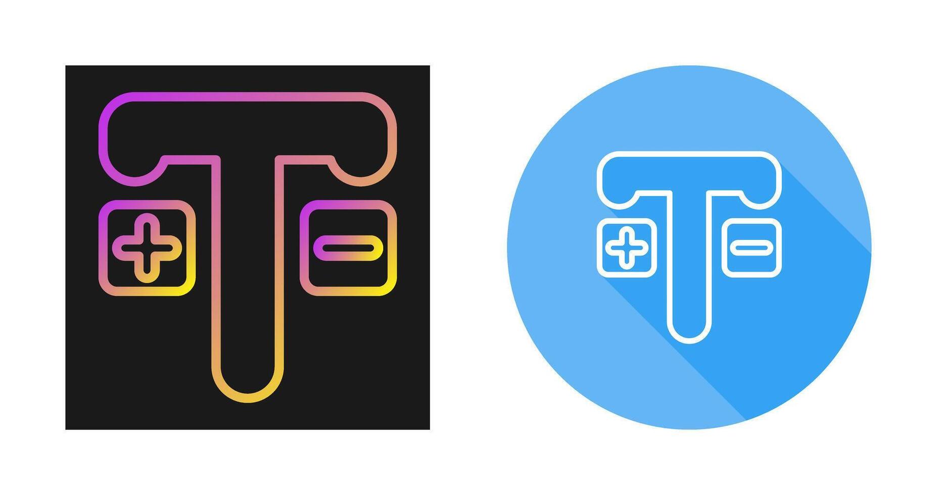 Text Vector Icon