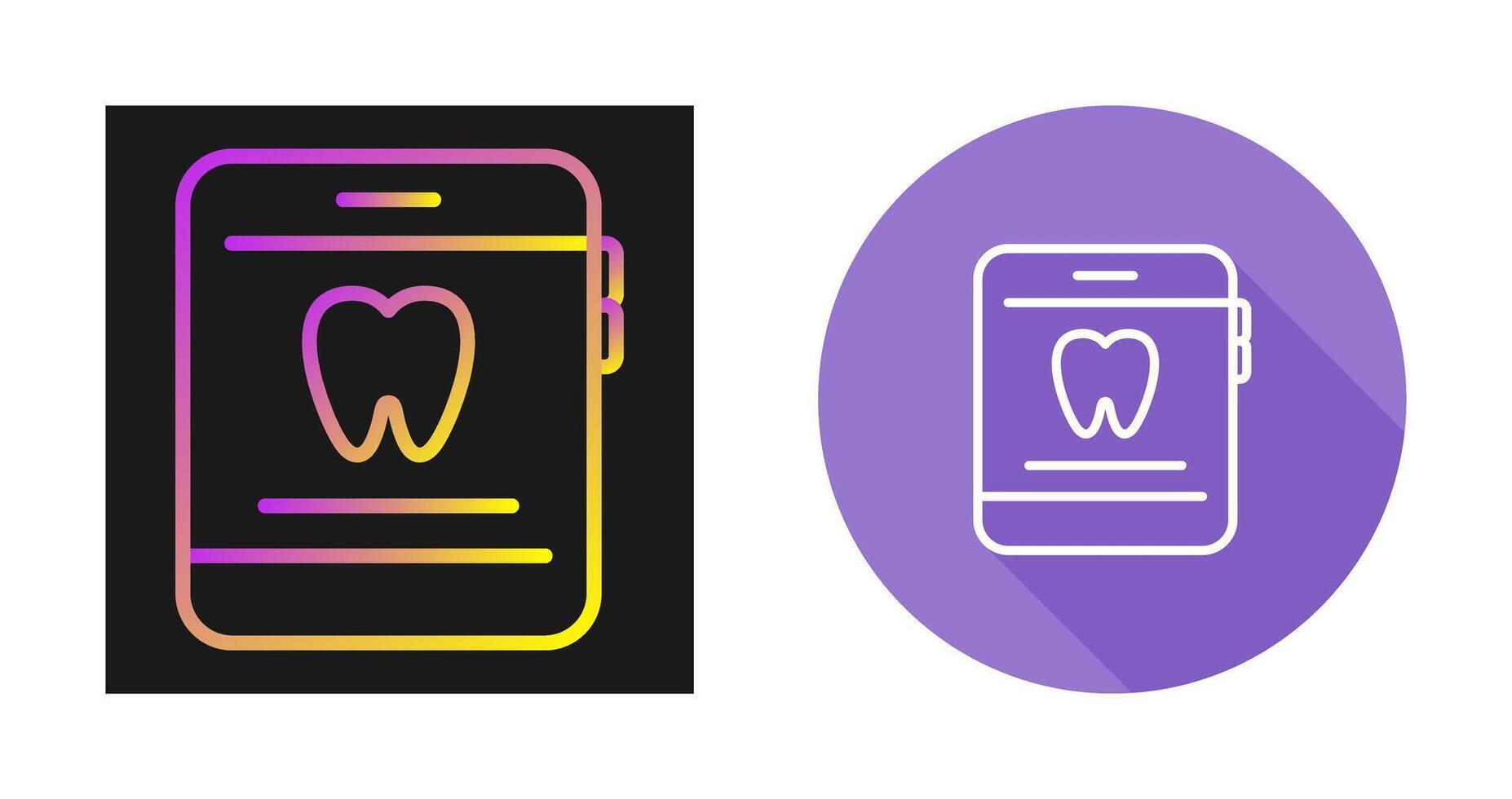 Dentist App Vector Icon