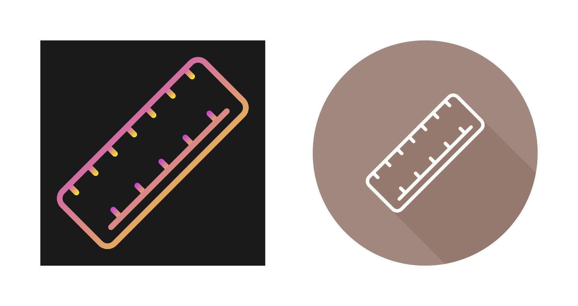 Ruler Vector Icon