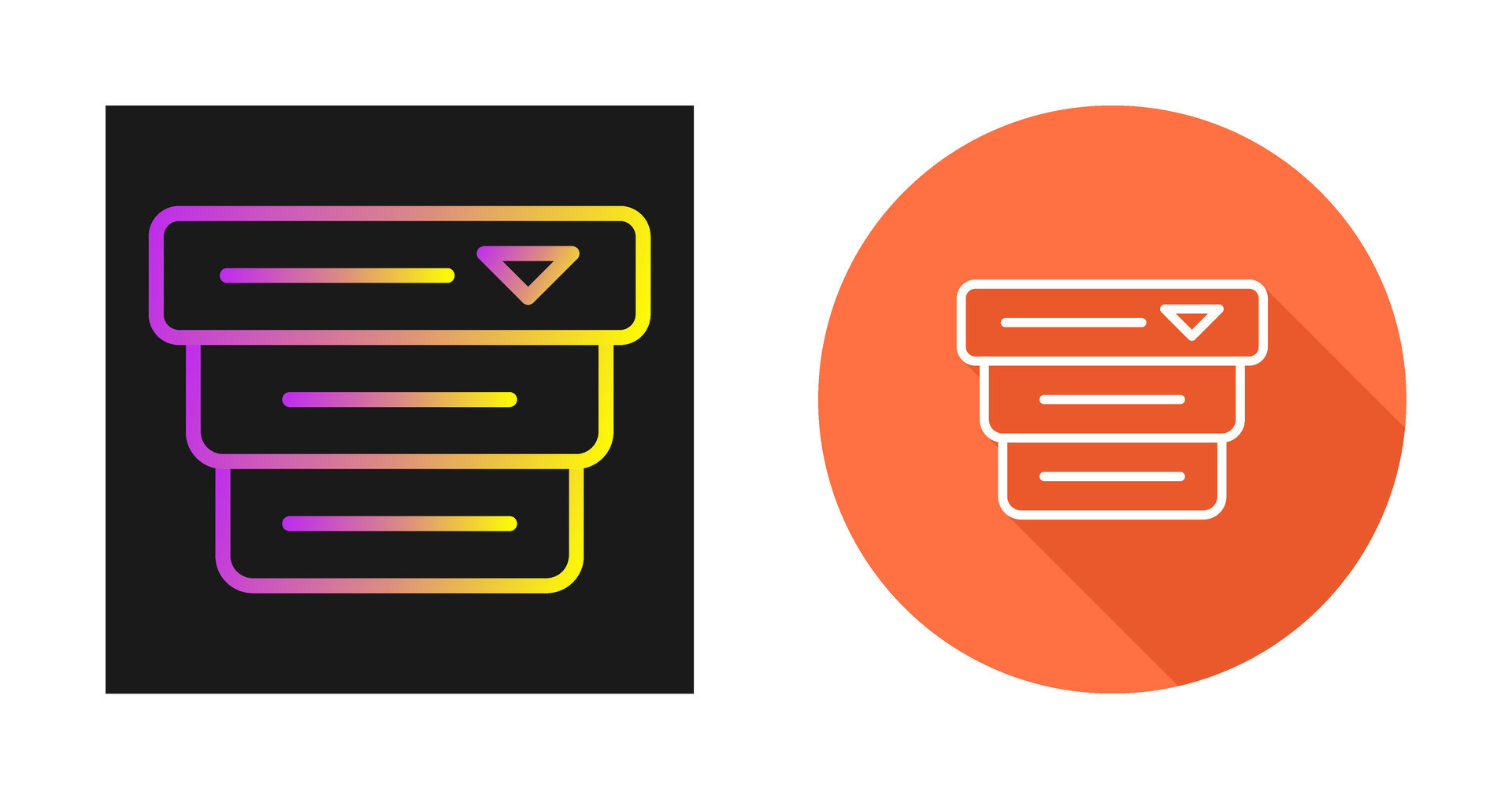 Drop Down Menu Vector Icon 39994984 Vector Art at Vecteezy