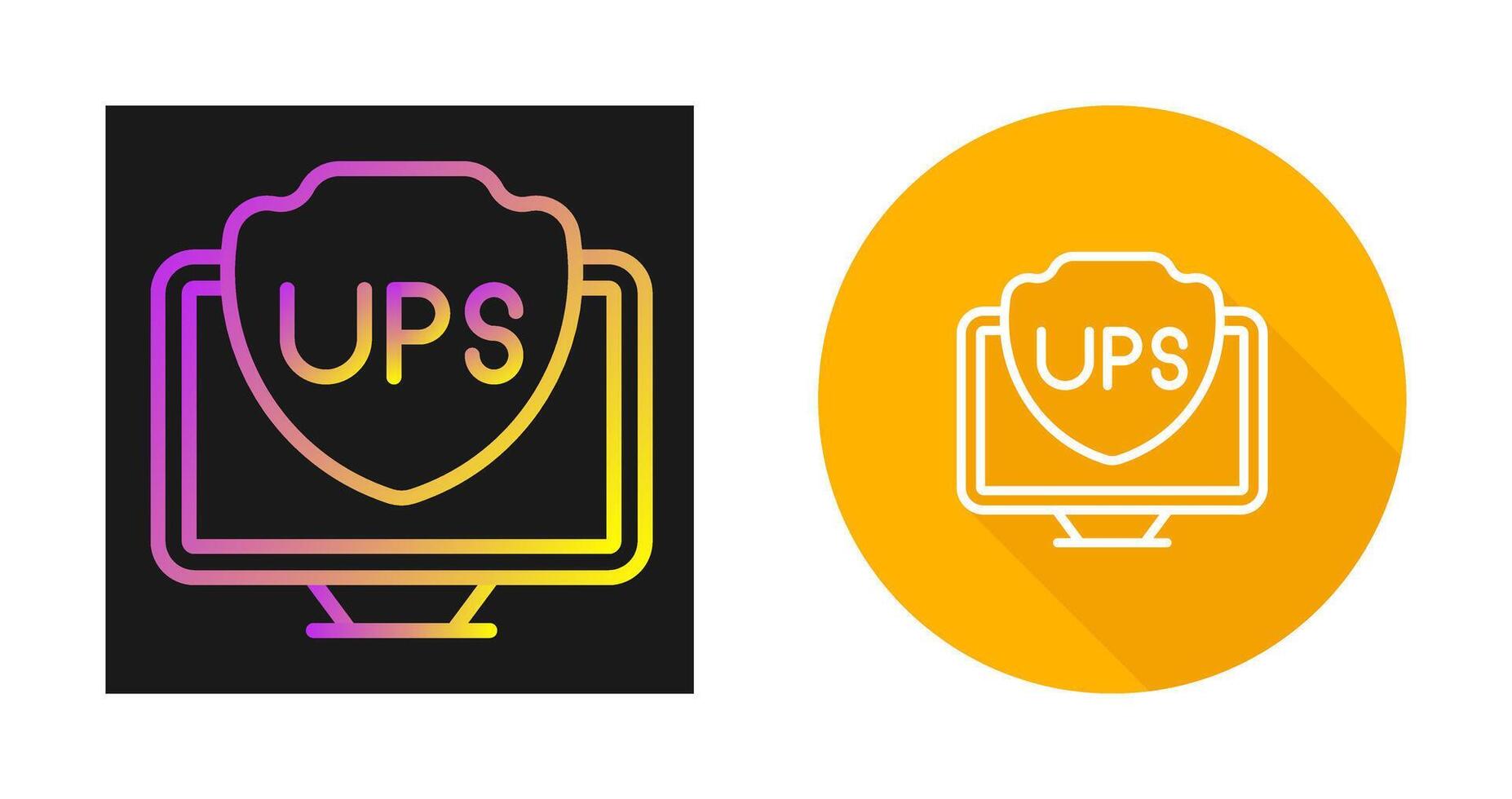 UPS Vector Icon