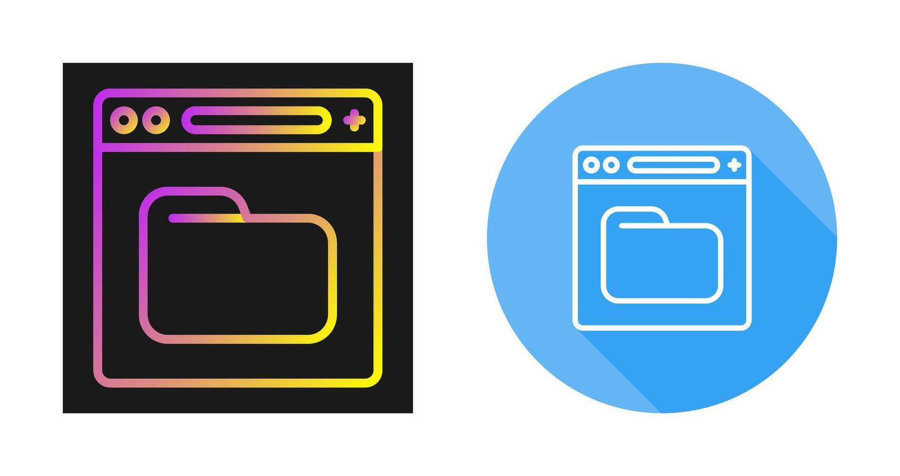 Browser Vector Icon
