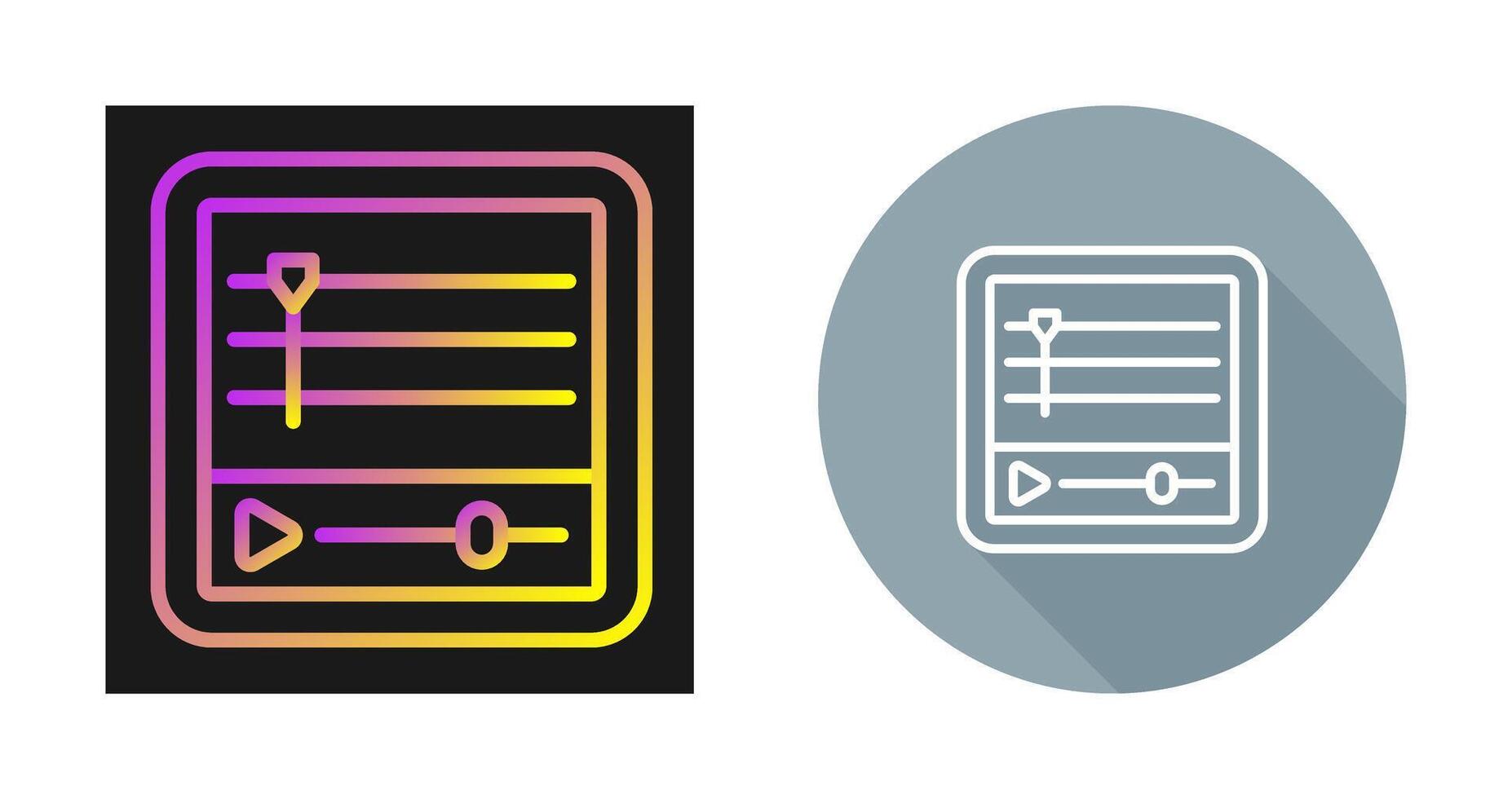 Timeline Vector Icon