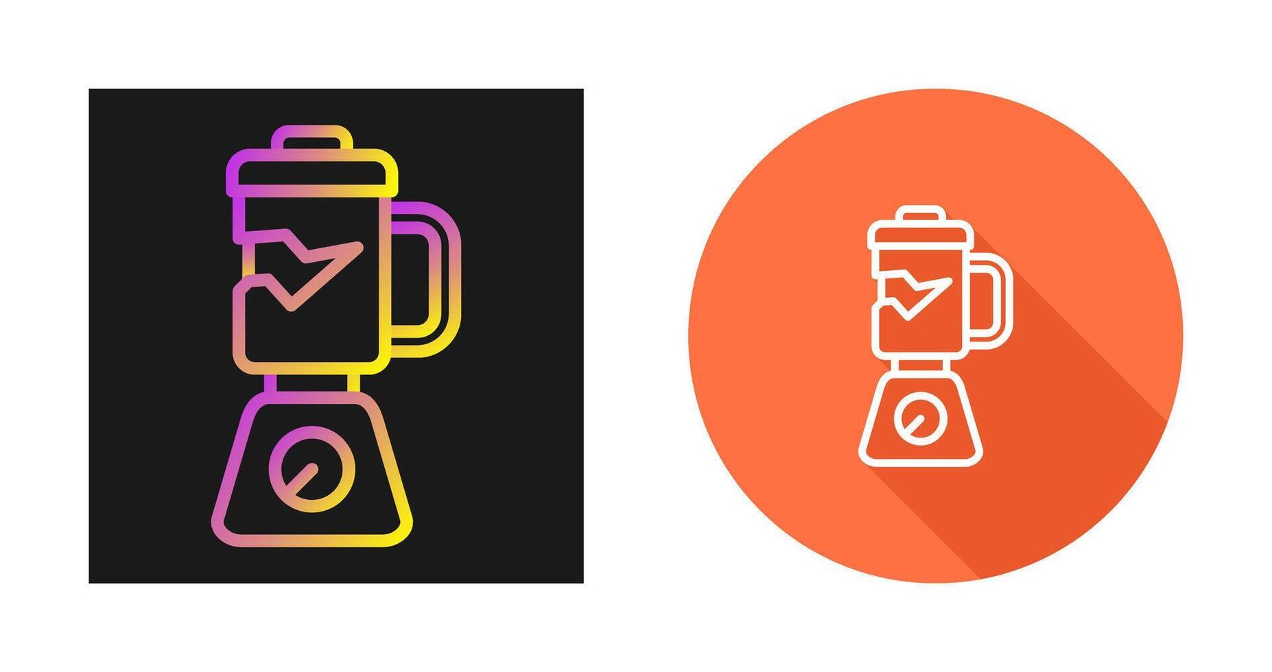 Food Blender Vector Icon