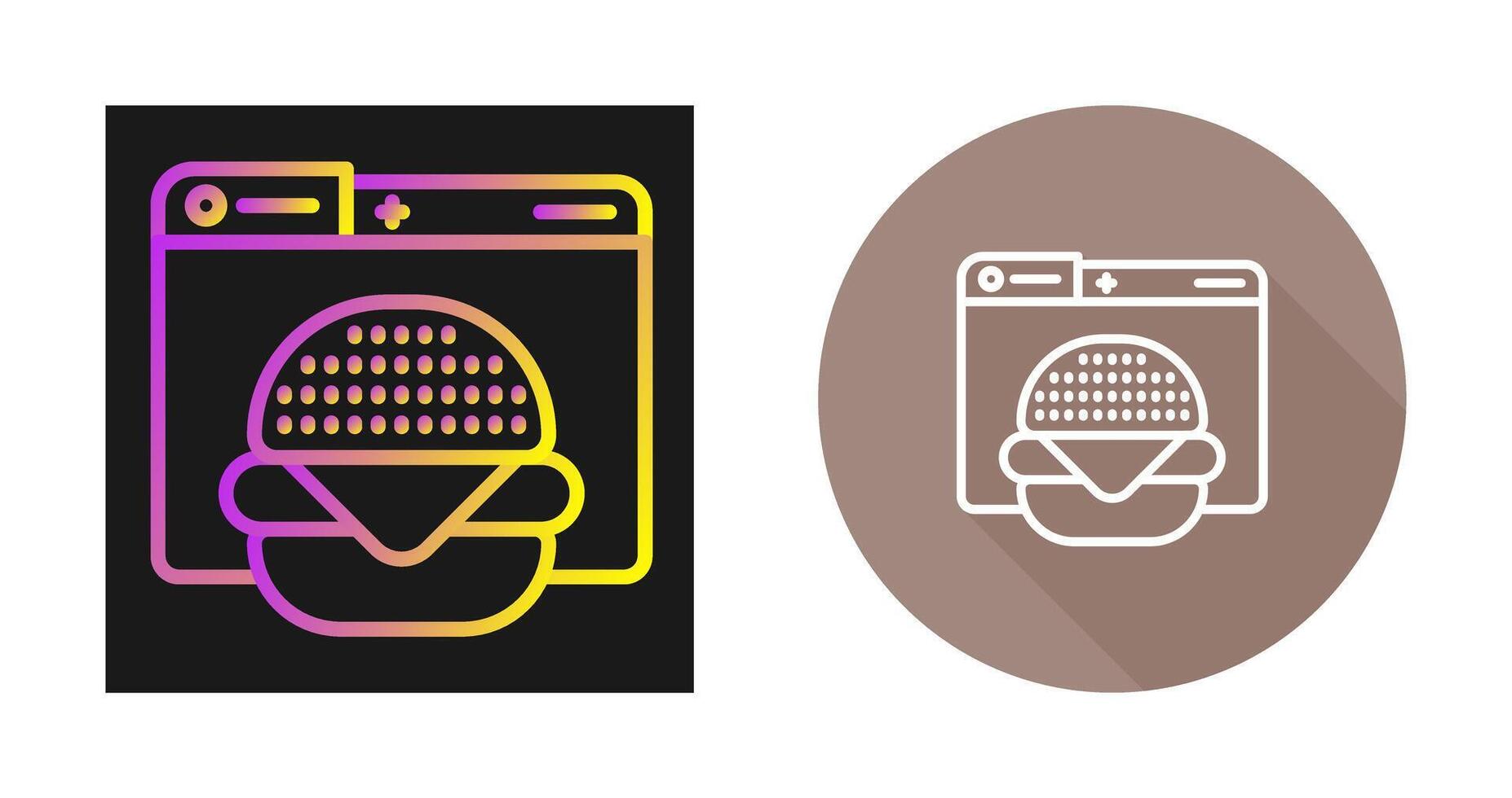 Fast Food Vector Icon