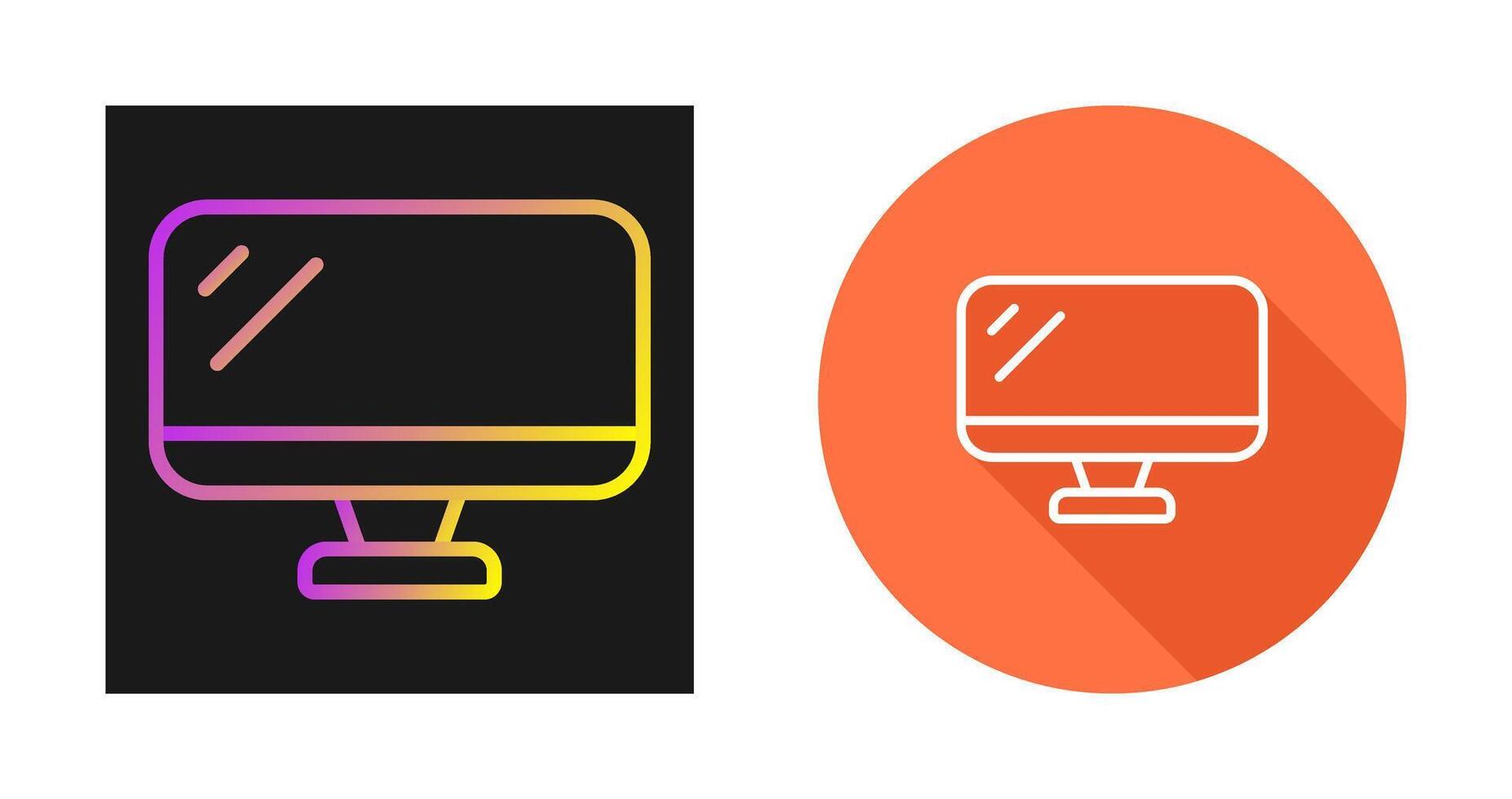 Monitor Vector Icon