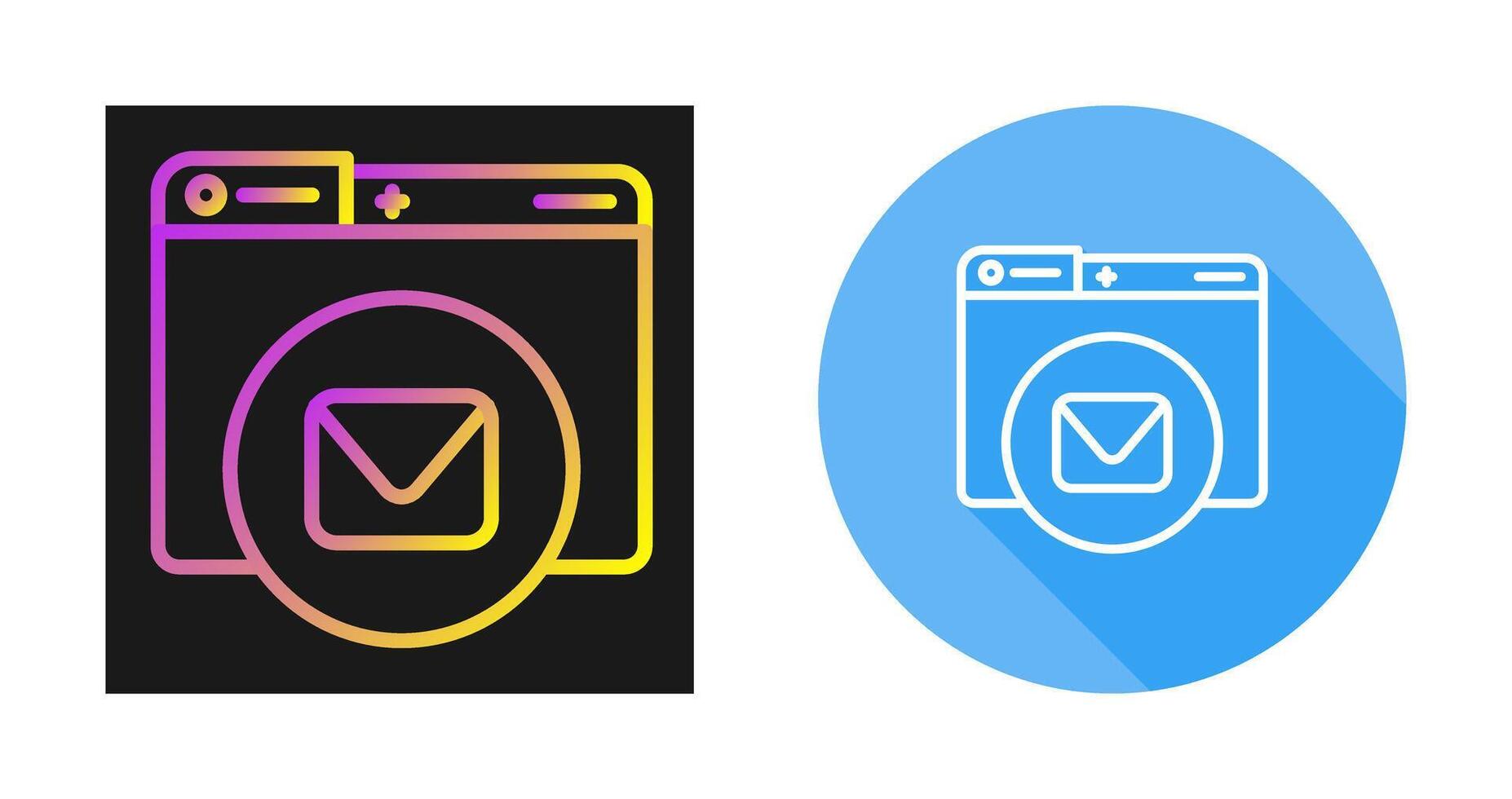 Contact Mail Vector Icon