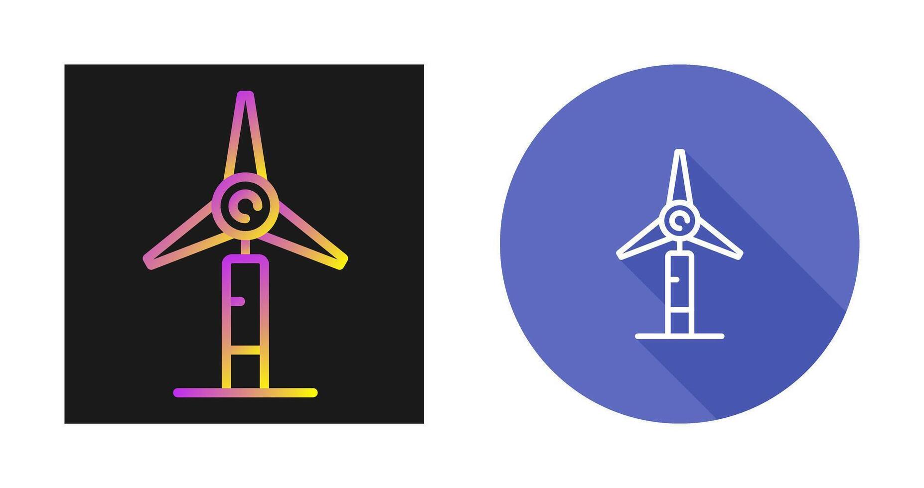 Windmill Vector Icon