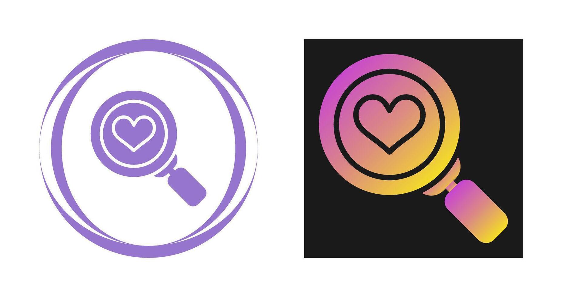 Find Love Vector Icon