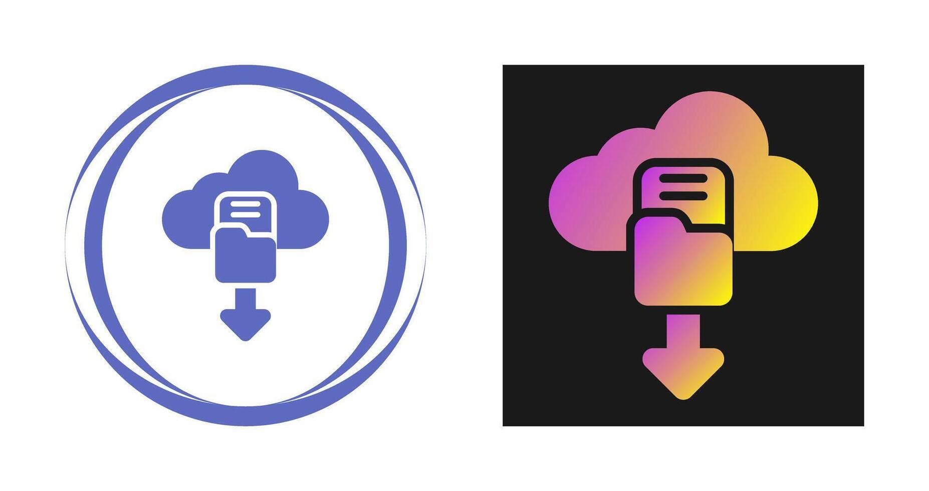 Cloud Security Auditing Vector Icon