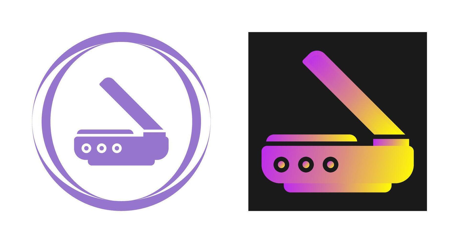 Scanner Vector Icon