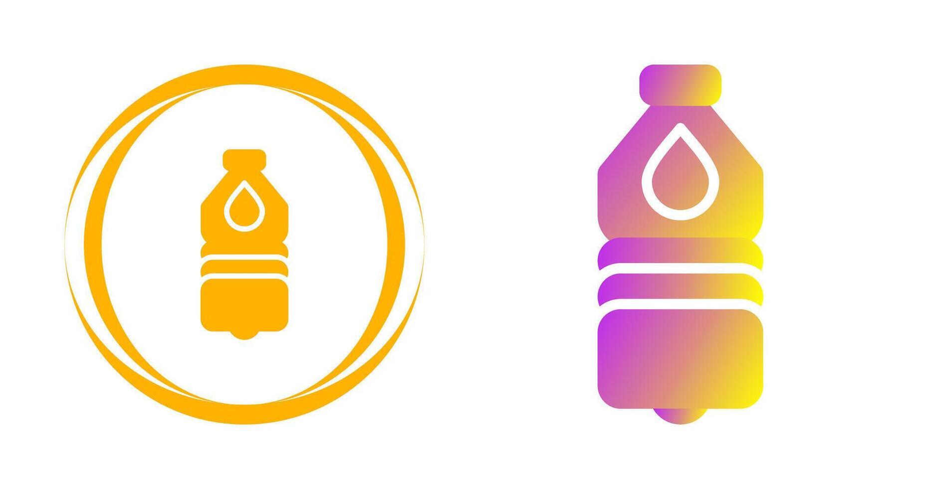 Water bottle Vector Icon