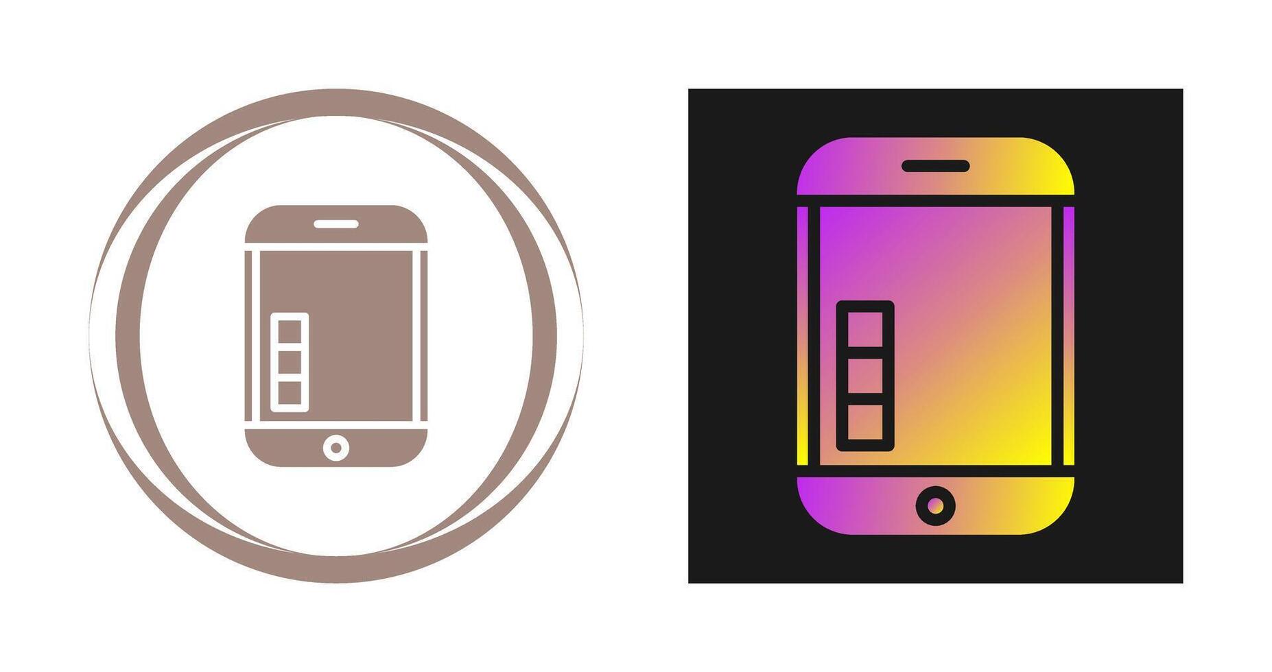 Mobile Game Vector Icon