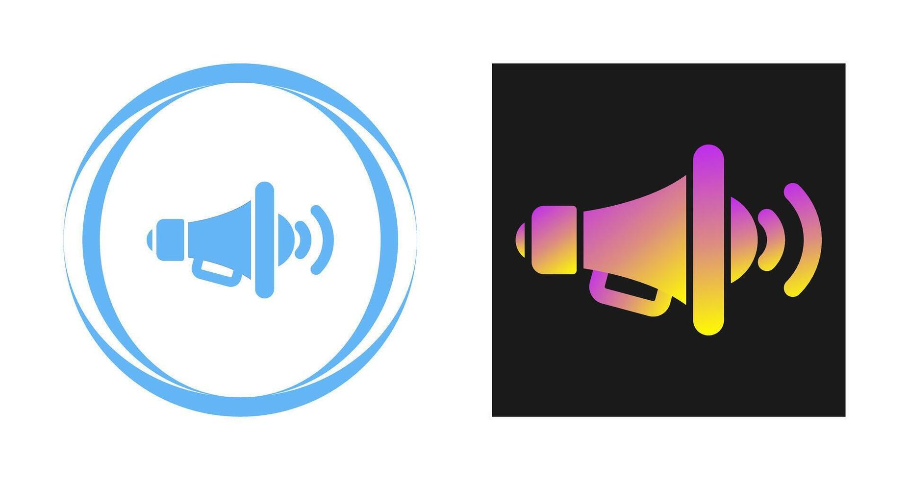 Bullhorn Vector Icon