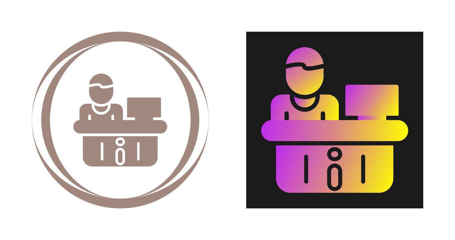 Reception Vector Icon