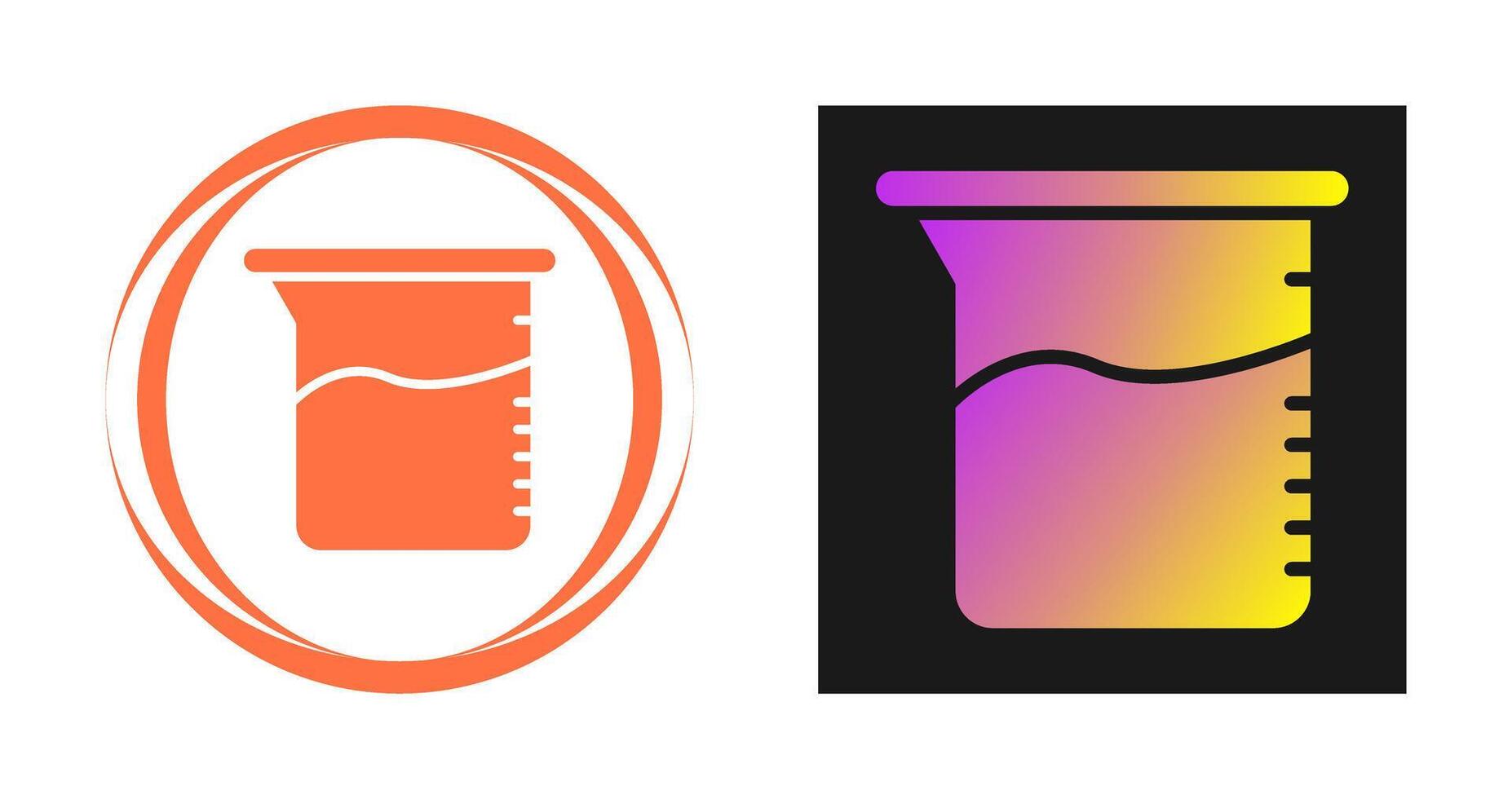 Beaker Vector Icon