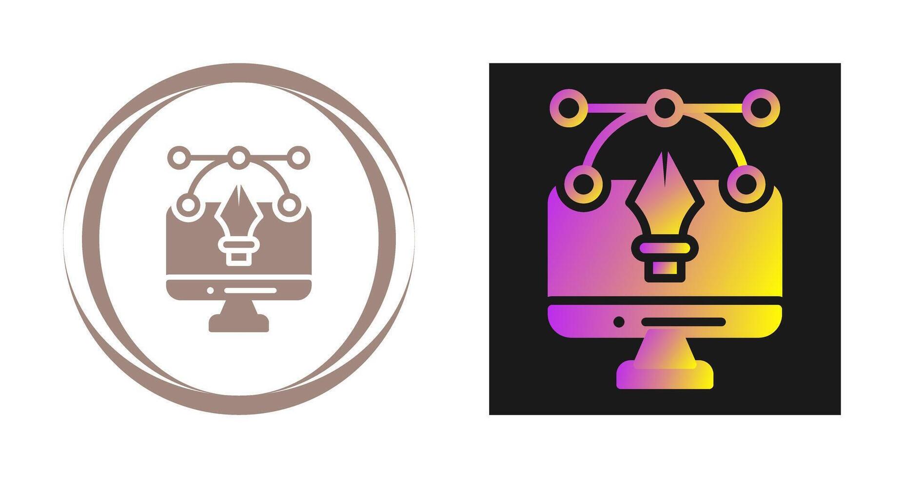 Graphic Design Vector Icon