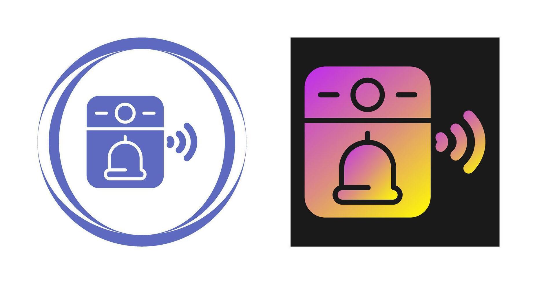 Video Doorbell Vector Icon