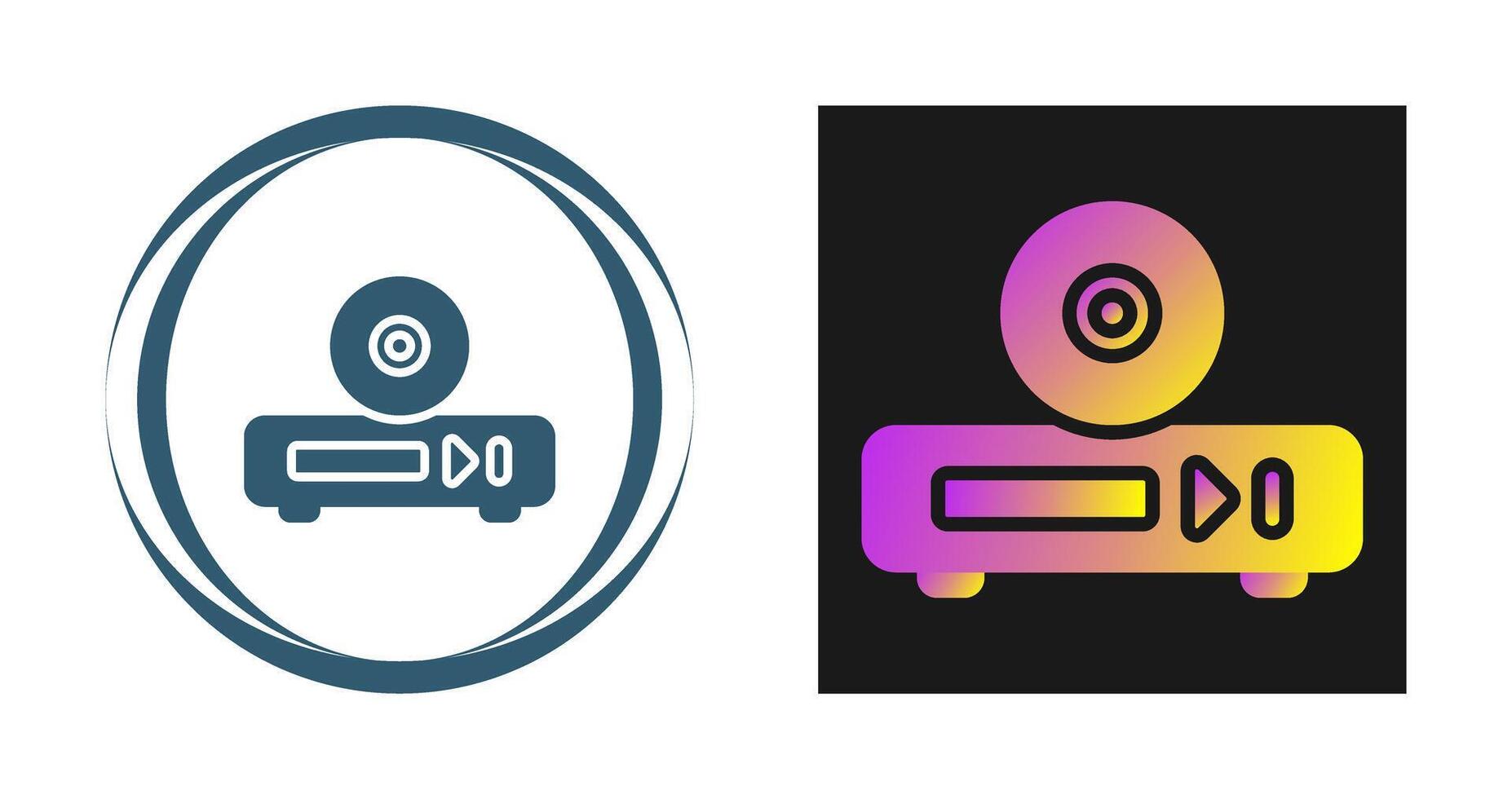 DVD Drive Vector Icon