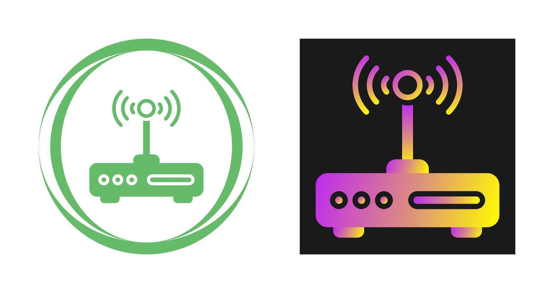 Wi-Fi Access Point Vector Icon