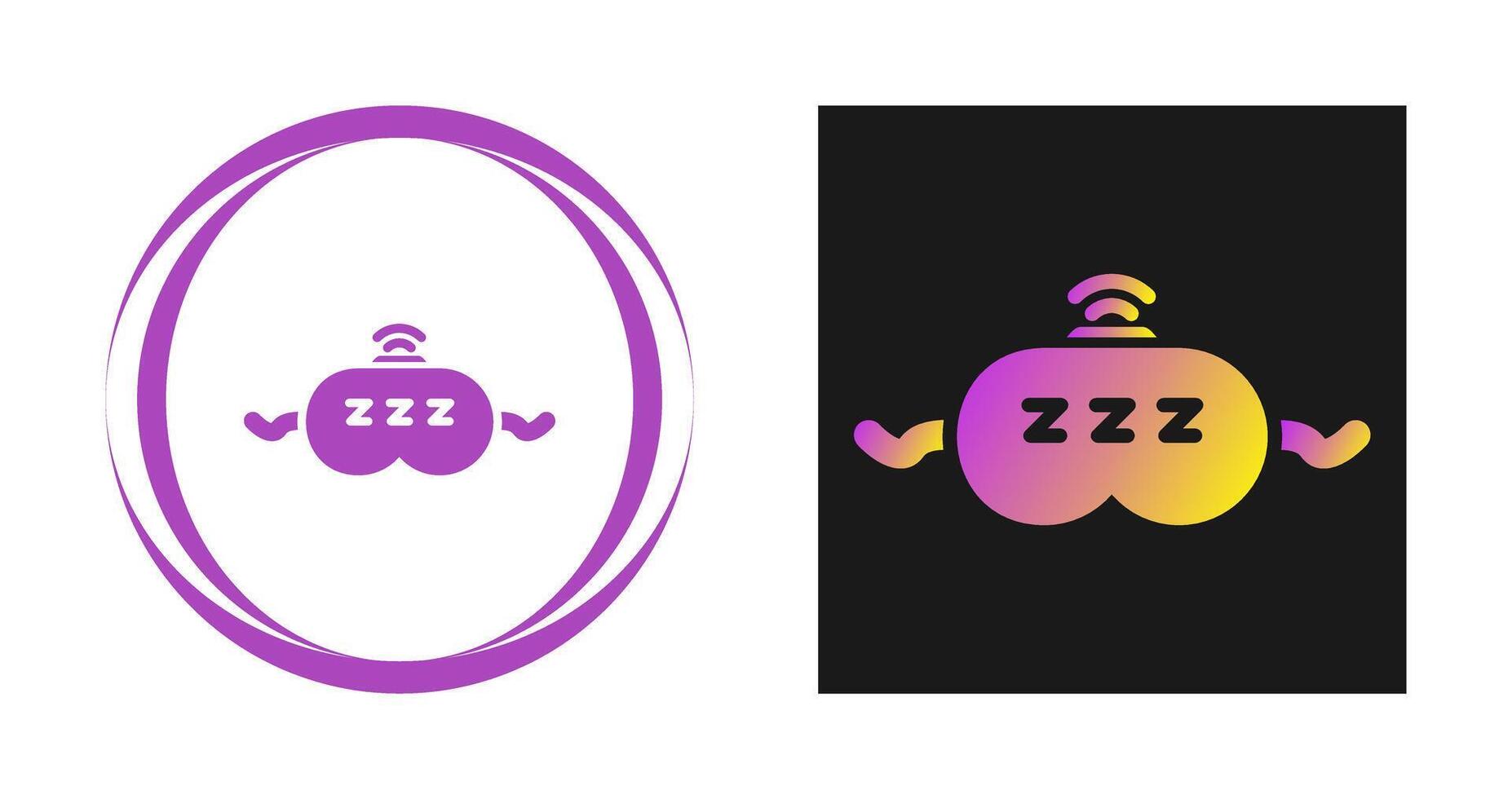 Sleep Tracker Vector Icon